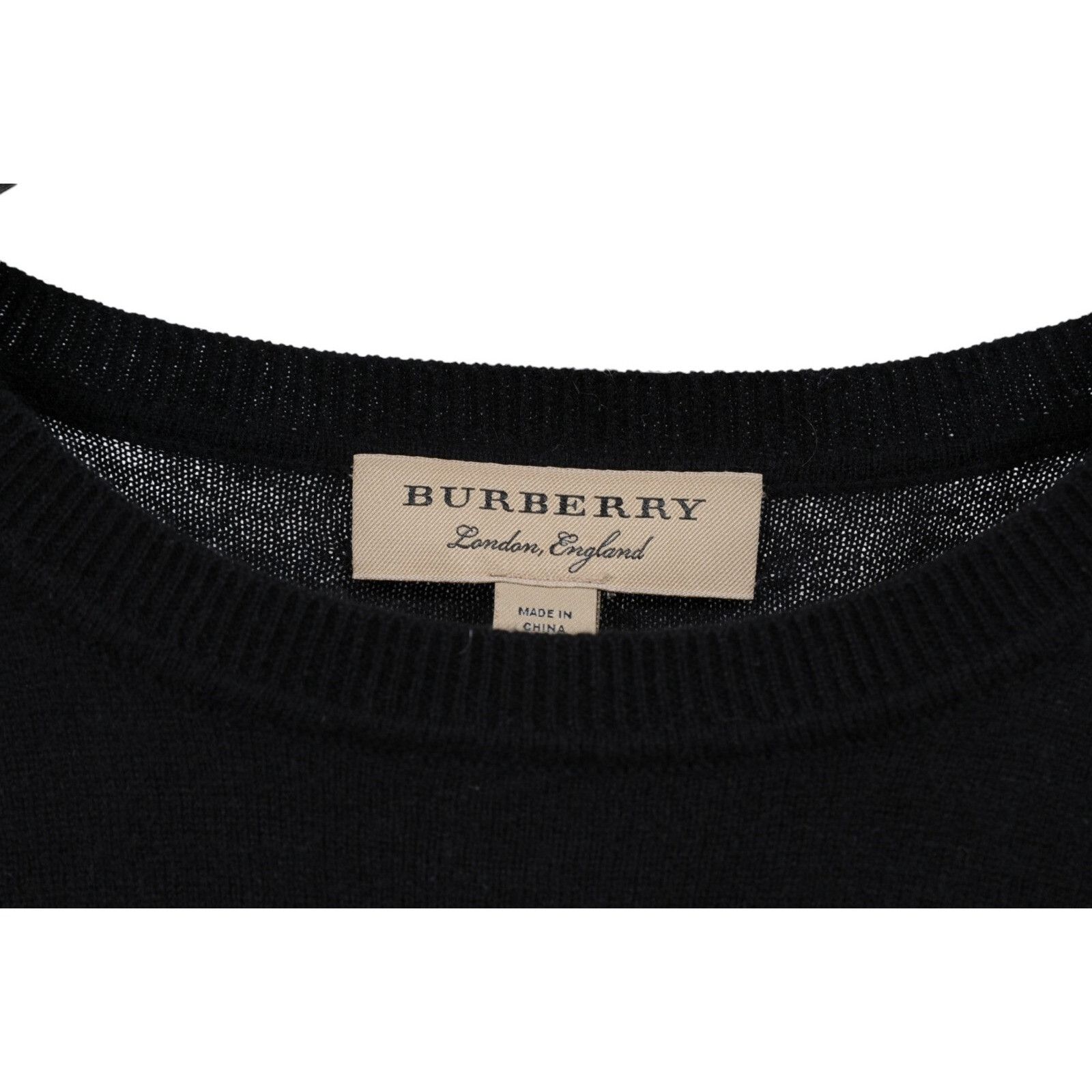 Burberry Burberry Mens Crewneck Sweater Size Small Cashmere Cotton Bl Size US S / EU 44-46 / 1 - 3 Thumbnail