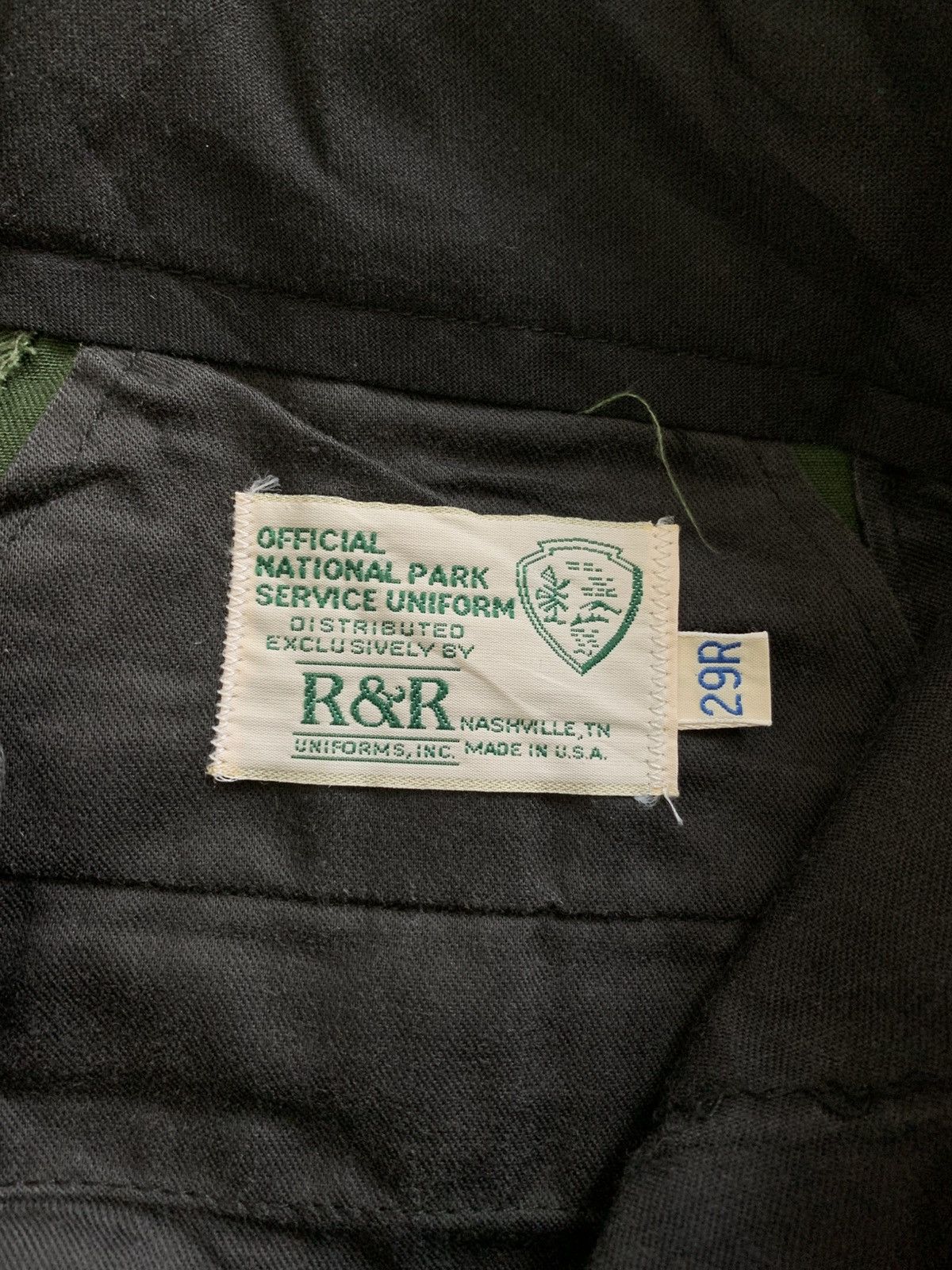 Vintage Vintage 60s National Park Service Uniform Trousers Size US 29 - 6 Thumbnail