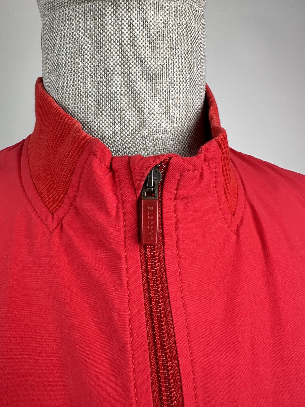 Lacoste Vintage LACOSTE Metal Logo Vest Jacket Size US XL / EU 56 / 4 - 6 Thumbnail