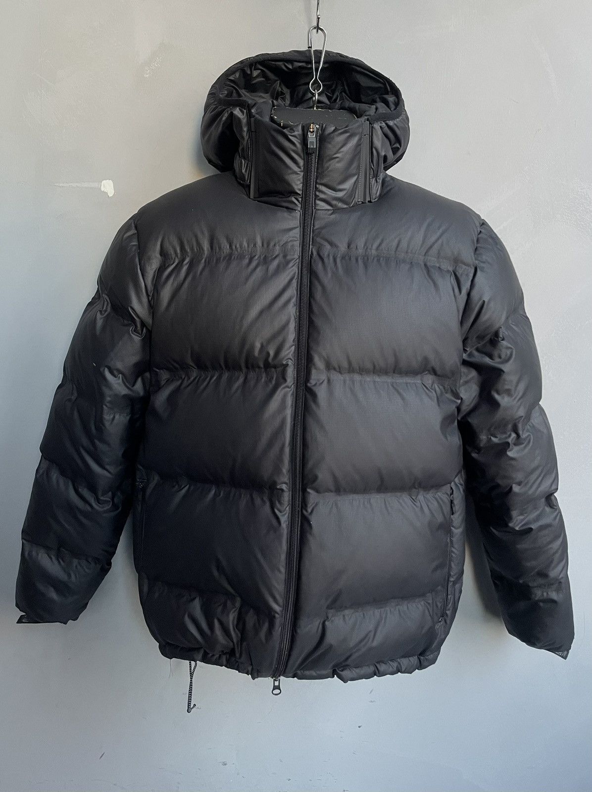 Adidas Vintage Adidas Y-3 style Black Puffer Rare winter jacket Size US M / EU 48-50 / 2 - 1 Thumbnail
