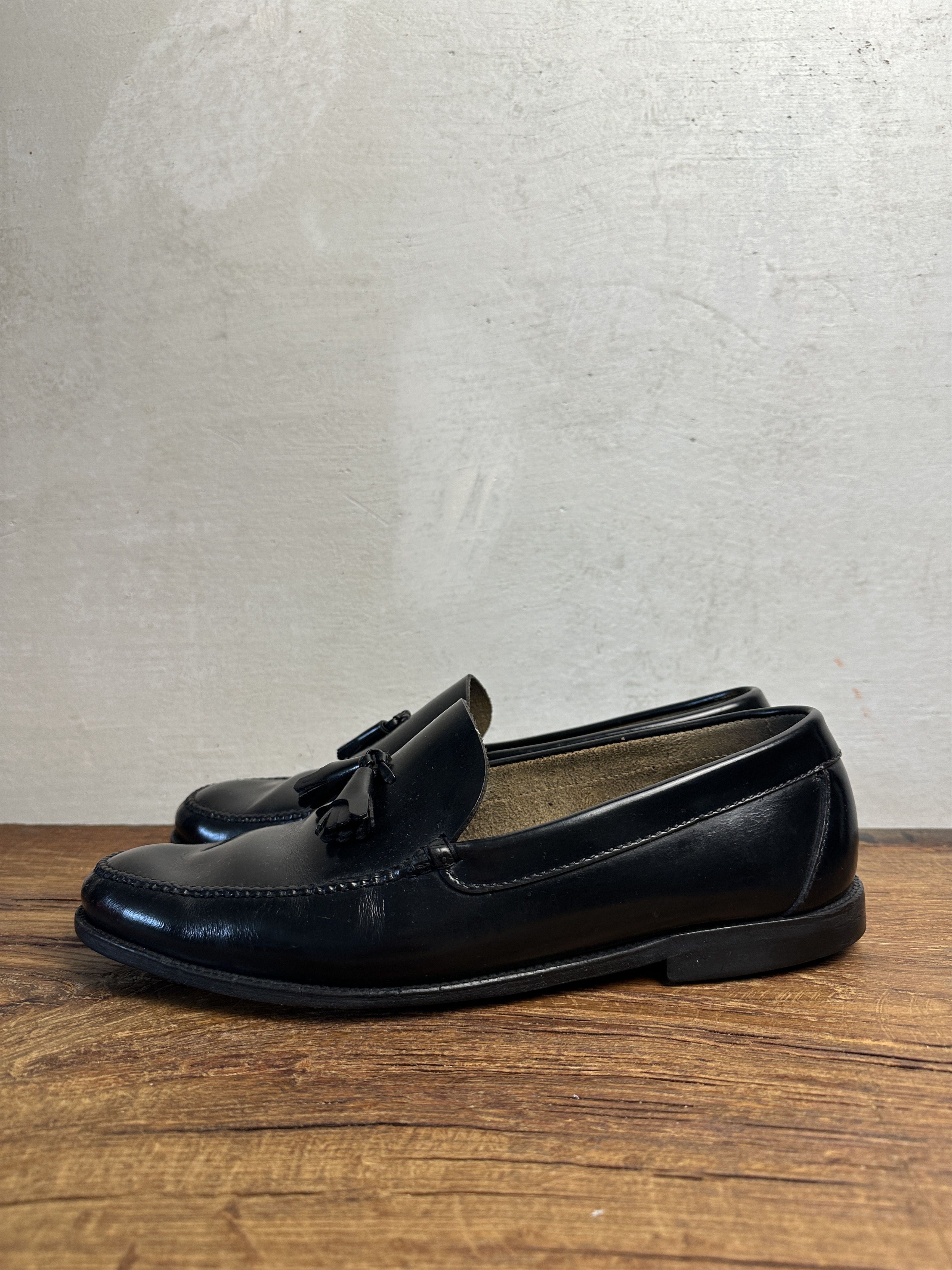 Genuine Leather Custom Made in Spain Leather Loafers Size US 10.5 / EU 43-44 - 2 Thumbnail