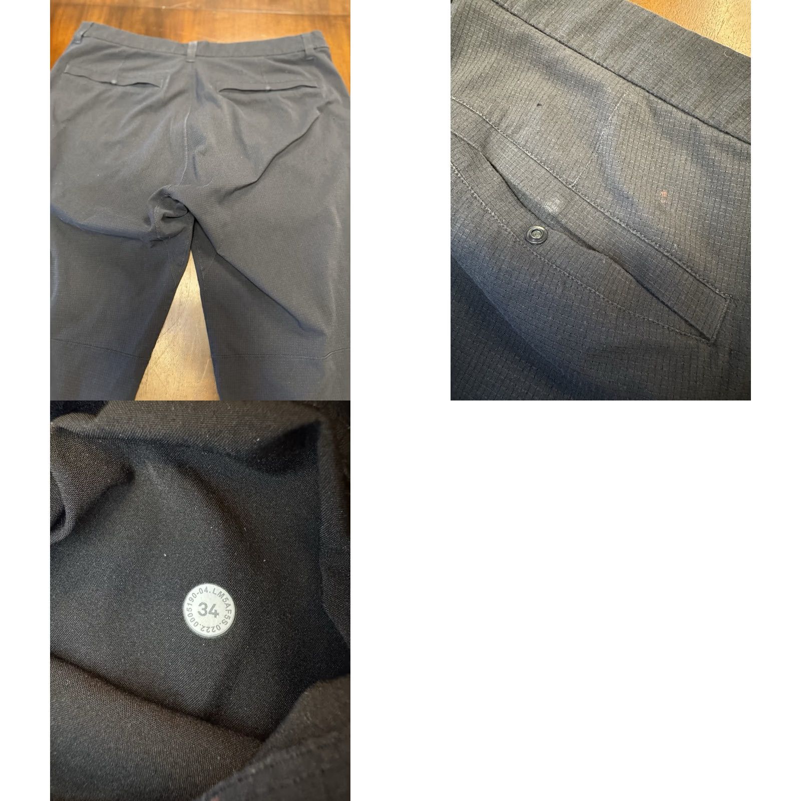 Lululemon Lululemon Commission Pant Ventlight Navy Blue Slim Fit 34x30 Mens Chino Breathable Sl Size US 34 / EU 50 - 8 Thumbnail