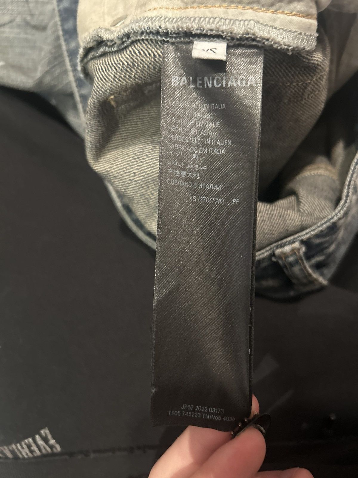 Balenciaga Balenciaga SS23 Mudshow runway graffiti pants *RARE* Size US 28 / EU 44 - 7 Thumbnail