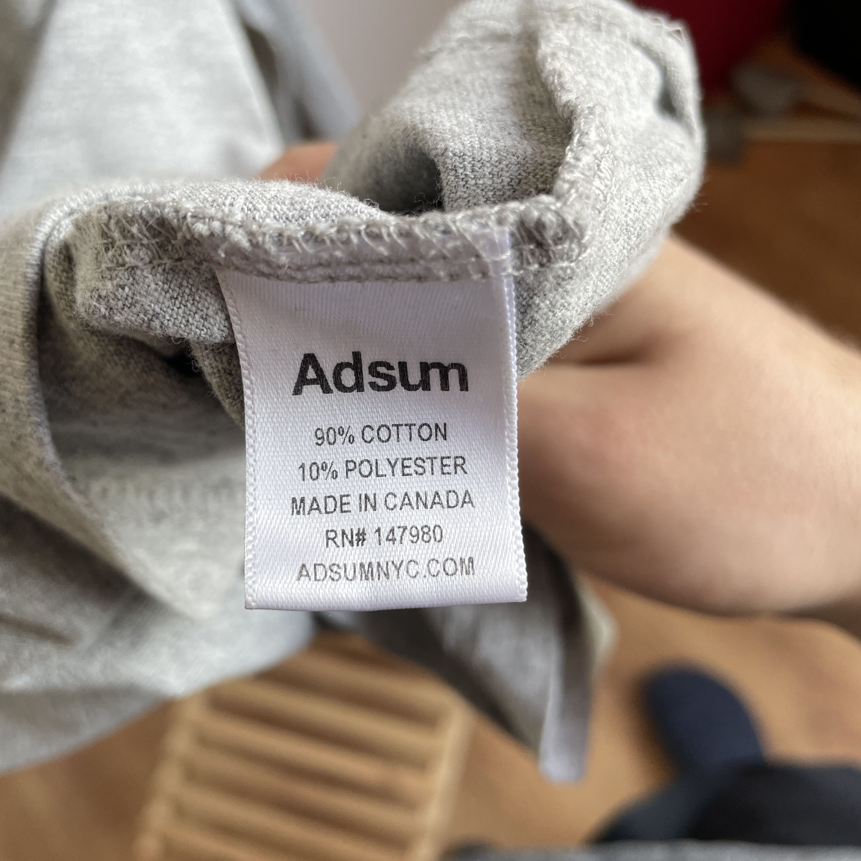 Adsum Adsum Basic L/S T-Shirt Size S Size US S / EU 44-46 / 1 - 5 Thumbnail