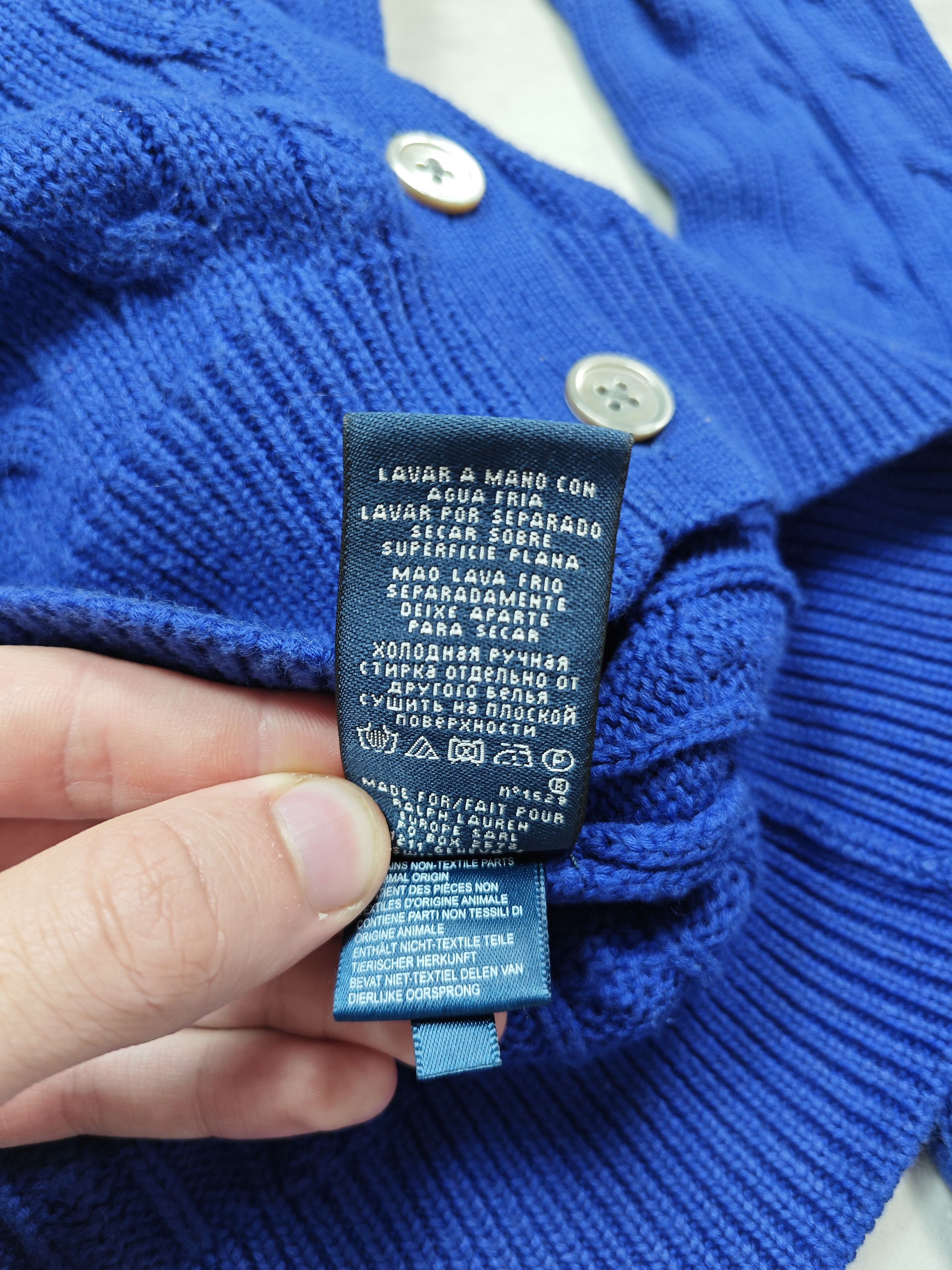 Polo Ralph Lauren Polo Ralph Lauren Vintage Cardigan Size US M / EU 48-50 / 2 - 6 Thumbnail