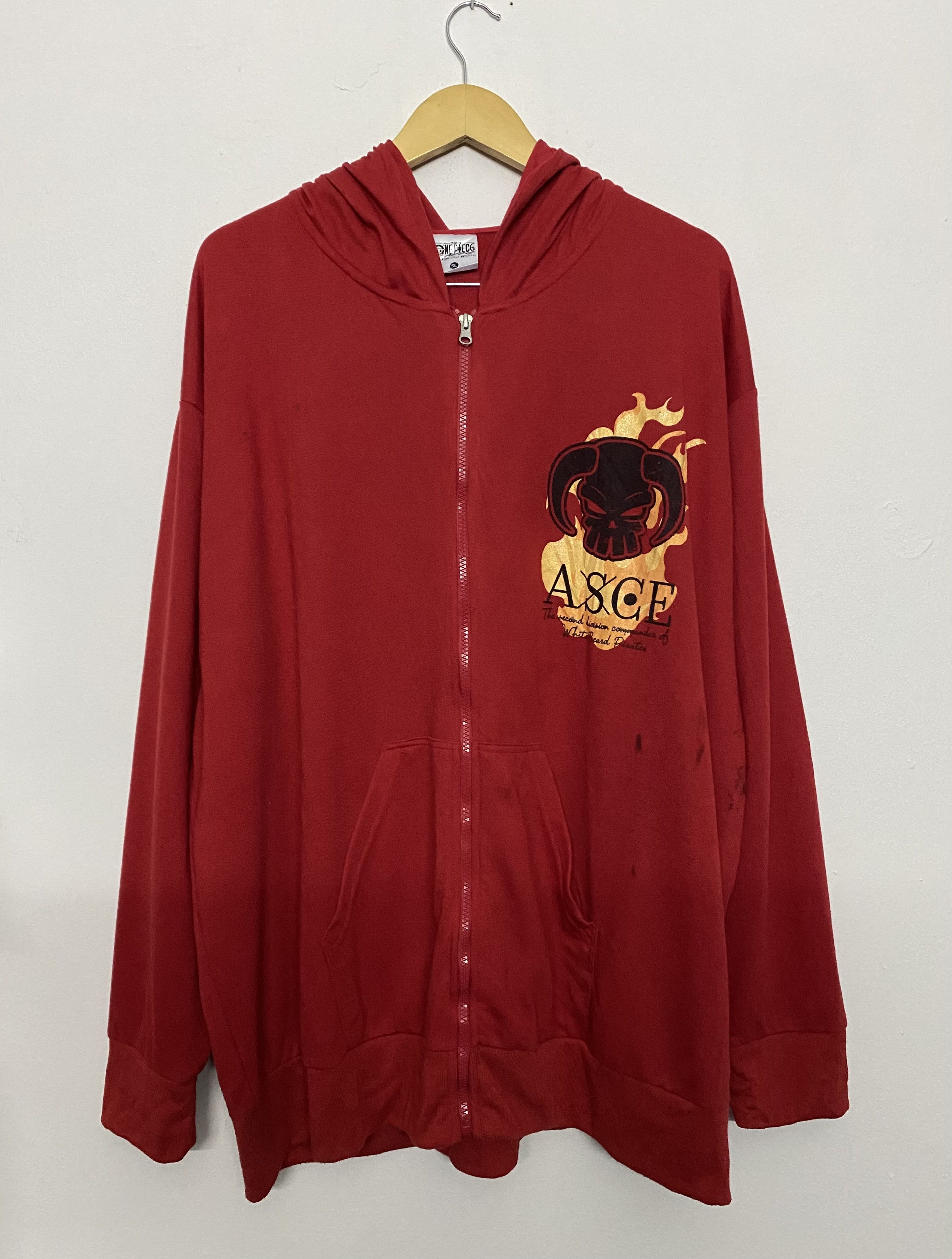 One Piece One Piece Sweater Full Print Knitwear Hoodie 5L Size US XXL / EU 58 / 5 - 2 Thumbnail