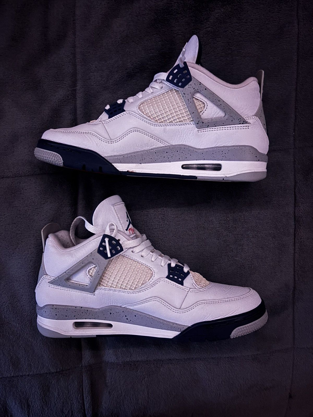 Jordan Brand × Nike Retro Jordan 4 - Midnight Navy Size US 10.5 / EU 43-44 - 3 Thumbnail
