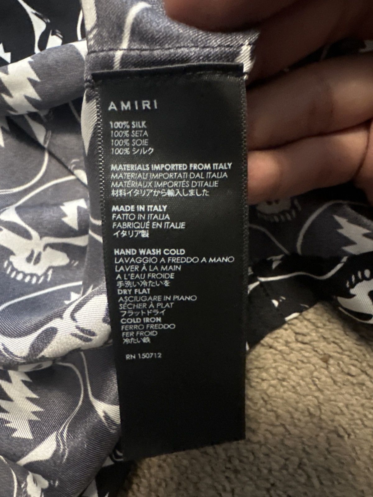 Amiri Amiri x Grateful Dead Silk Button Up Size US M / EU 48-50 / 2 - 4 Thumbnail