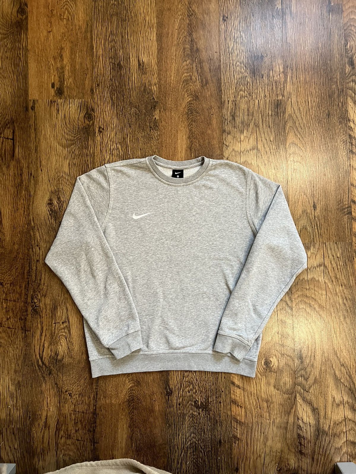 Nike × Vintage Nike crewneck sweatshirt vintage grey 90s retro Y2k Size US M / EU 48-50 / 2 - 5 Thumbnail