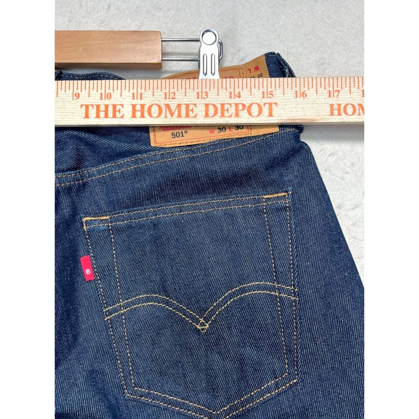 Levi's Levi's 501 Denim Shorts Cutoff Men Size 30 Button Fly Blue Denim 90s American Vintage No Regular Shorts Mens Size US 30 / EU 46 - 4 Thumbnail