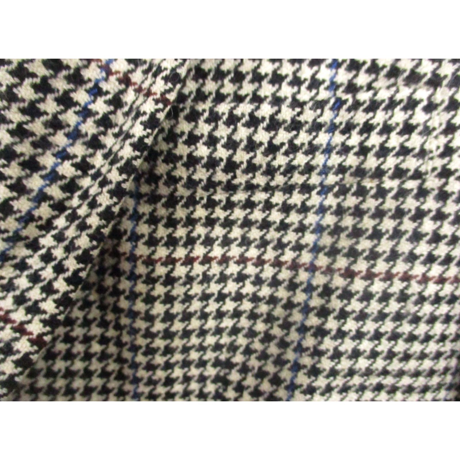 Ralph Lauren VINTAGE Ralph Lauren Blazer Jacket Polo University Club Houndstooth 42 Black 80s Made in USA Mens Size US XL / EU 56 / 4 - 2 Thumbnail