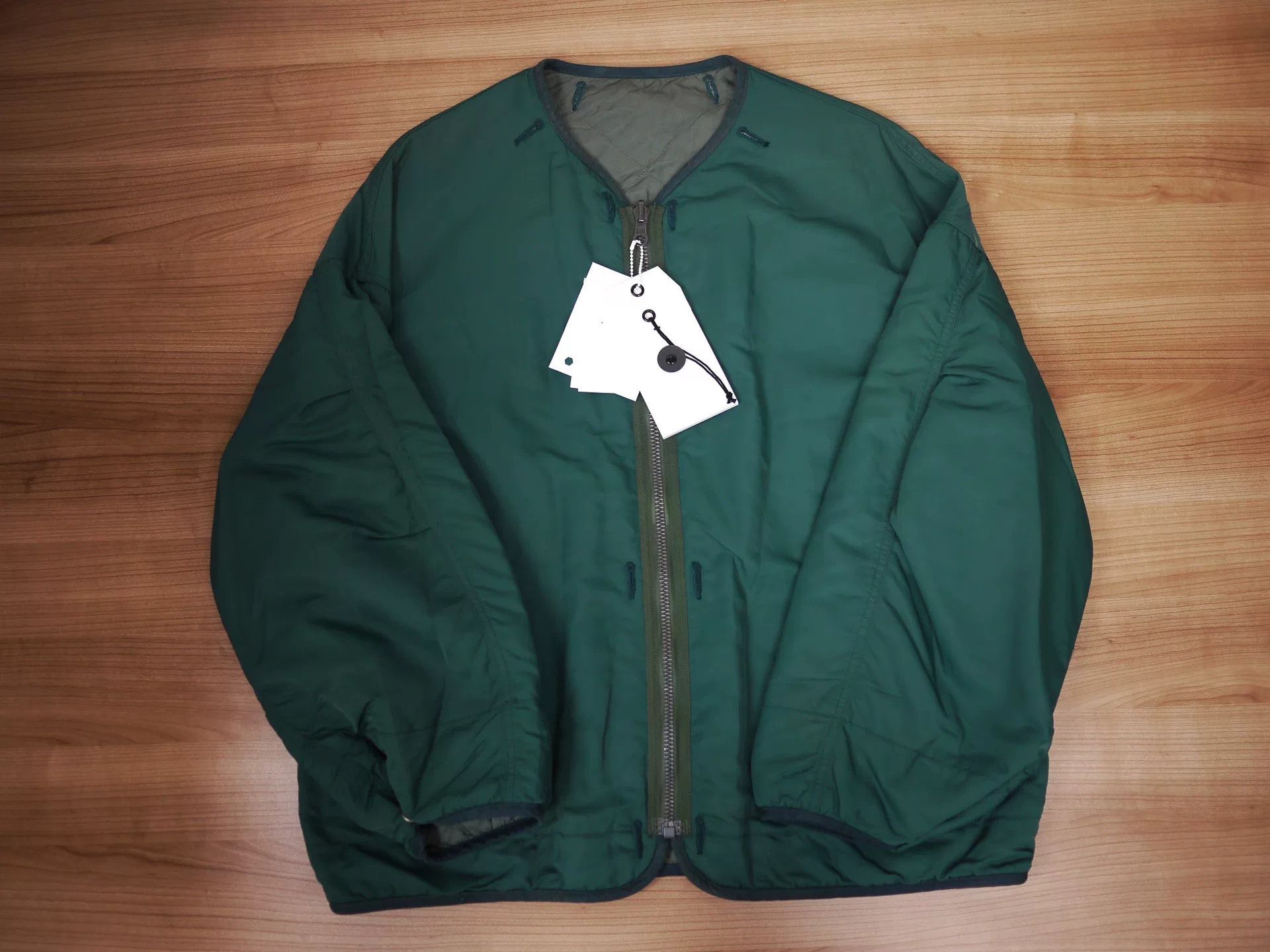 Visvim visvim iris liner jacket in green | Grailed