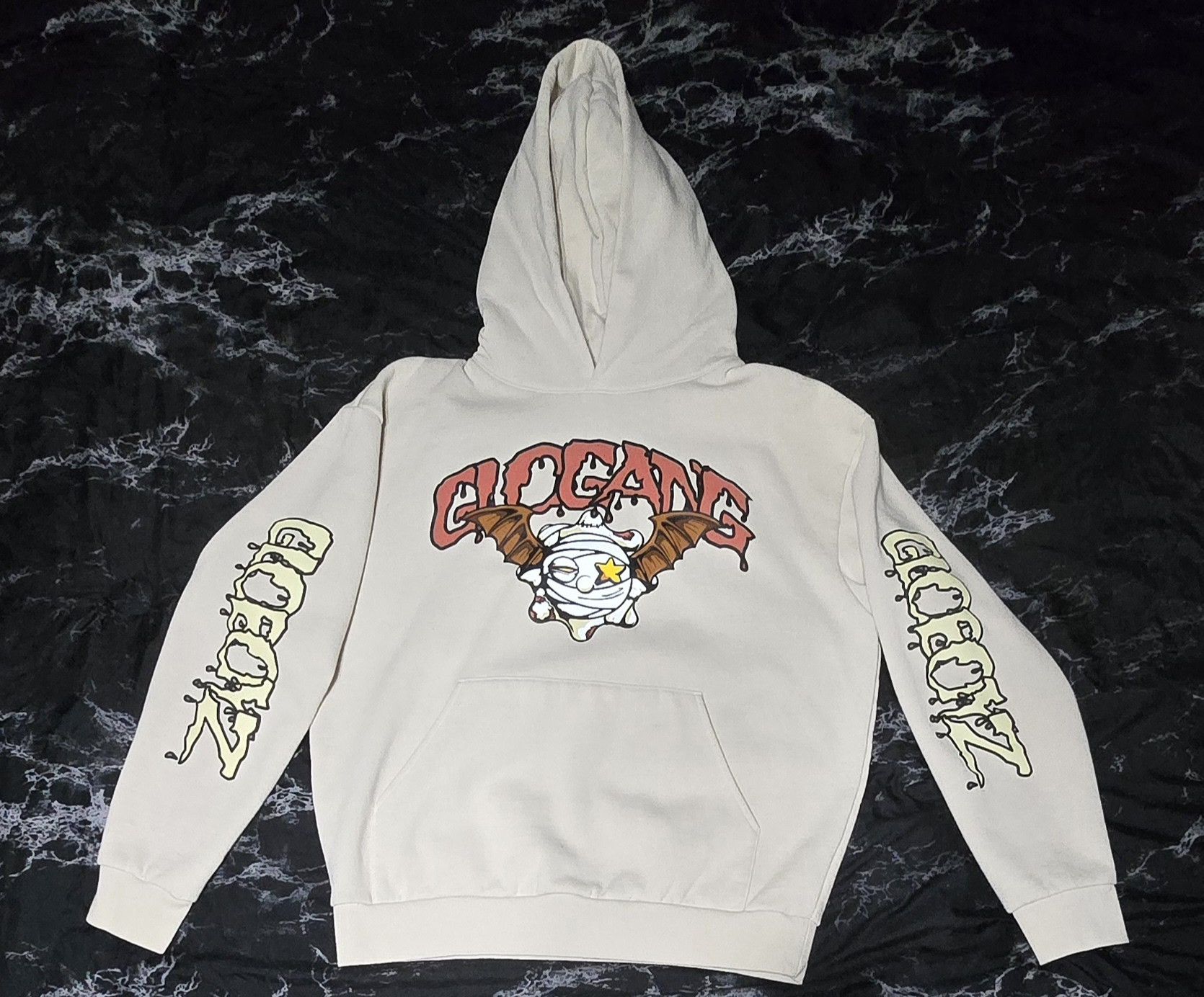 Glo Gang Glo Bat Mummy Hoodie - RARE | Grailed