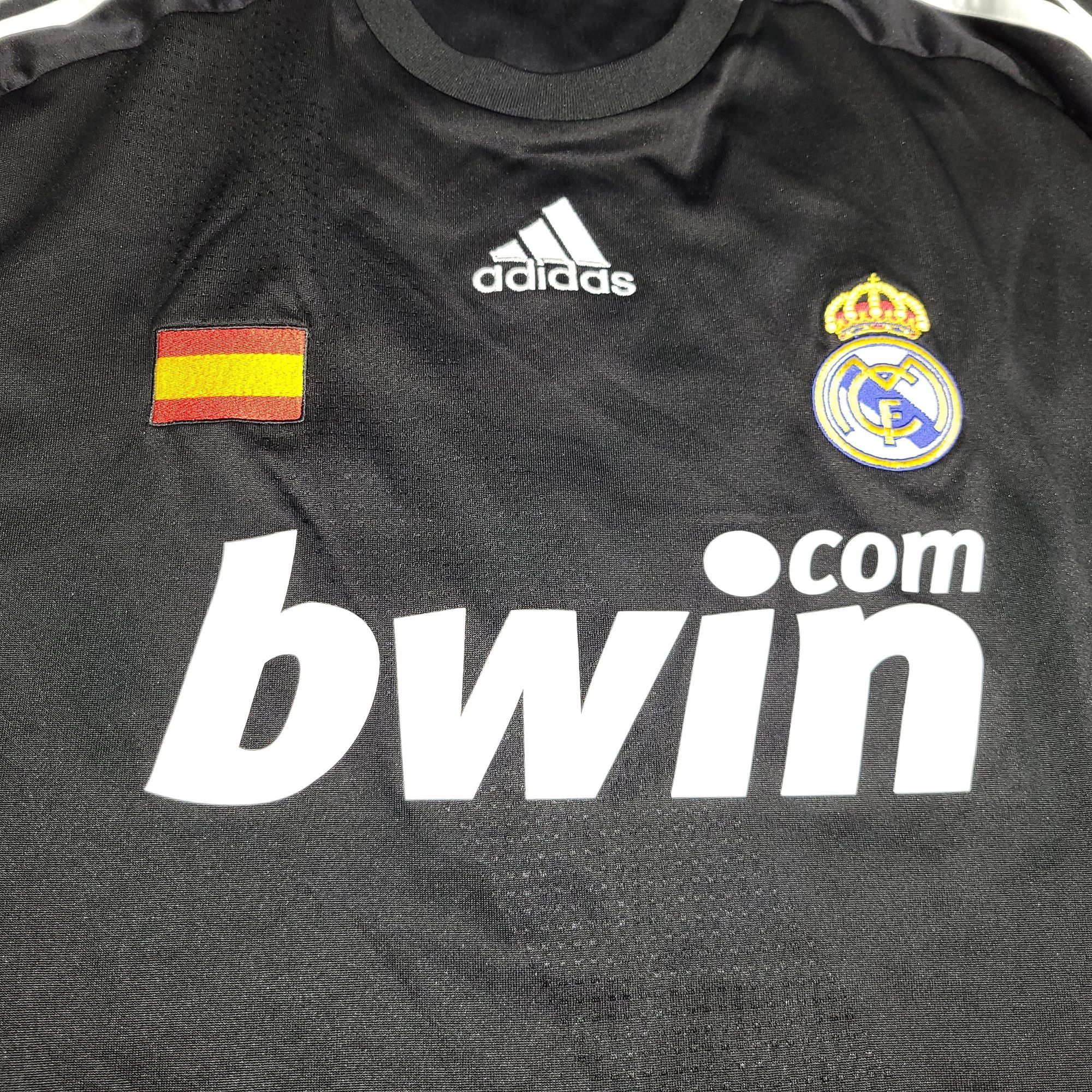 Adidas Sneijder Real Madrid 2008 2009 UEFA Third Soccer Jersey XL Size US XL / EU 56 / 4 - 3 Thumbnail