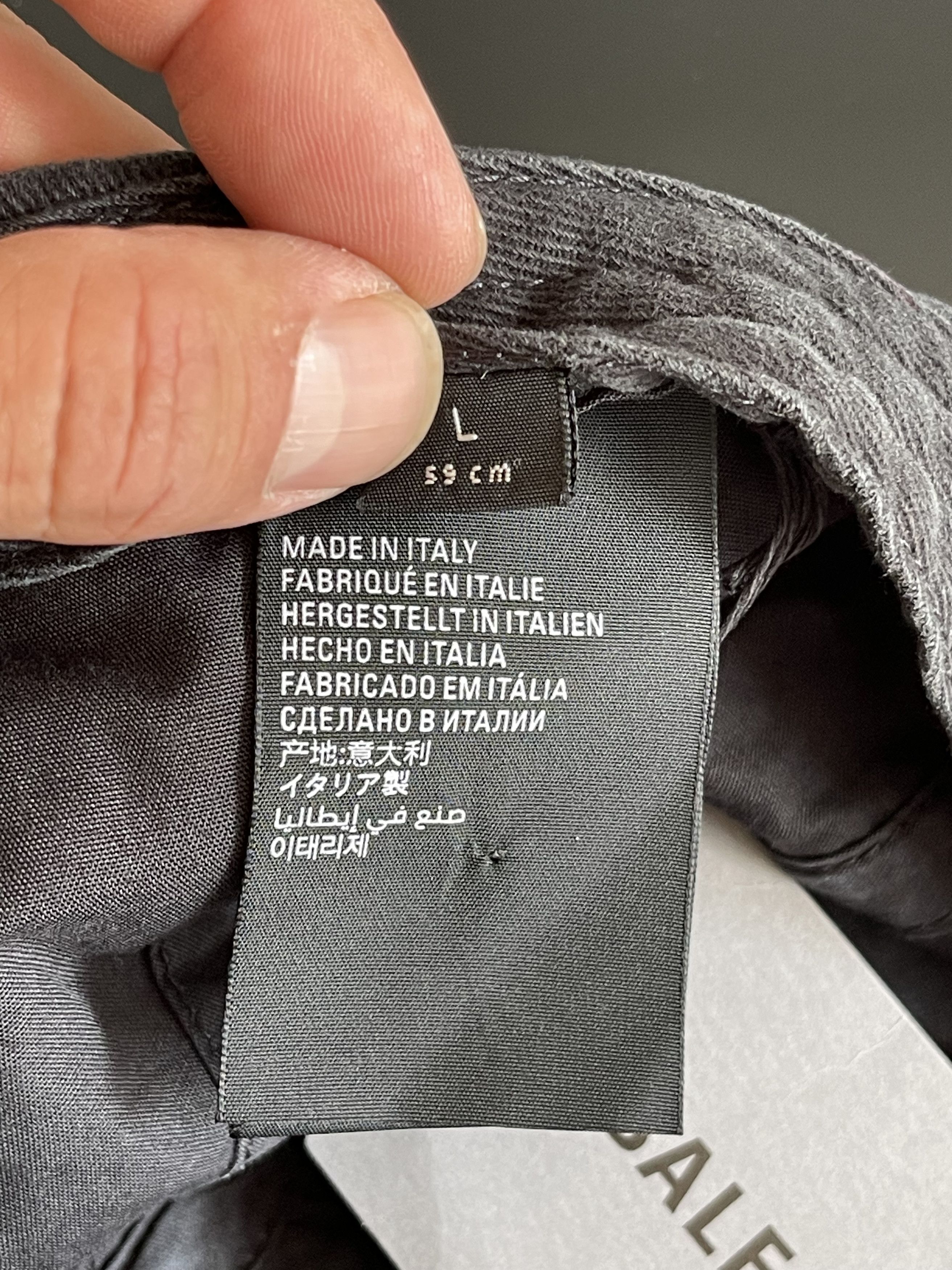 Balenciaga New Diagonal Logo Cap (L) 59 CM Size ONE SIZE - 10 Thumbnail