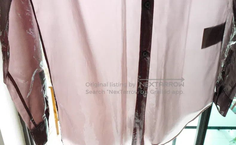 Jil Sander Jil Sander size 34 Transparent Plastic Shirt Size US S / EU 44-46 / 1 - 6 Thumbnail