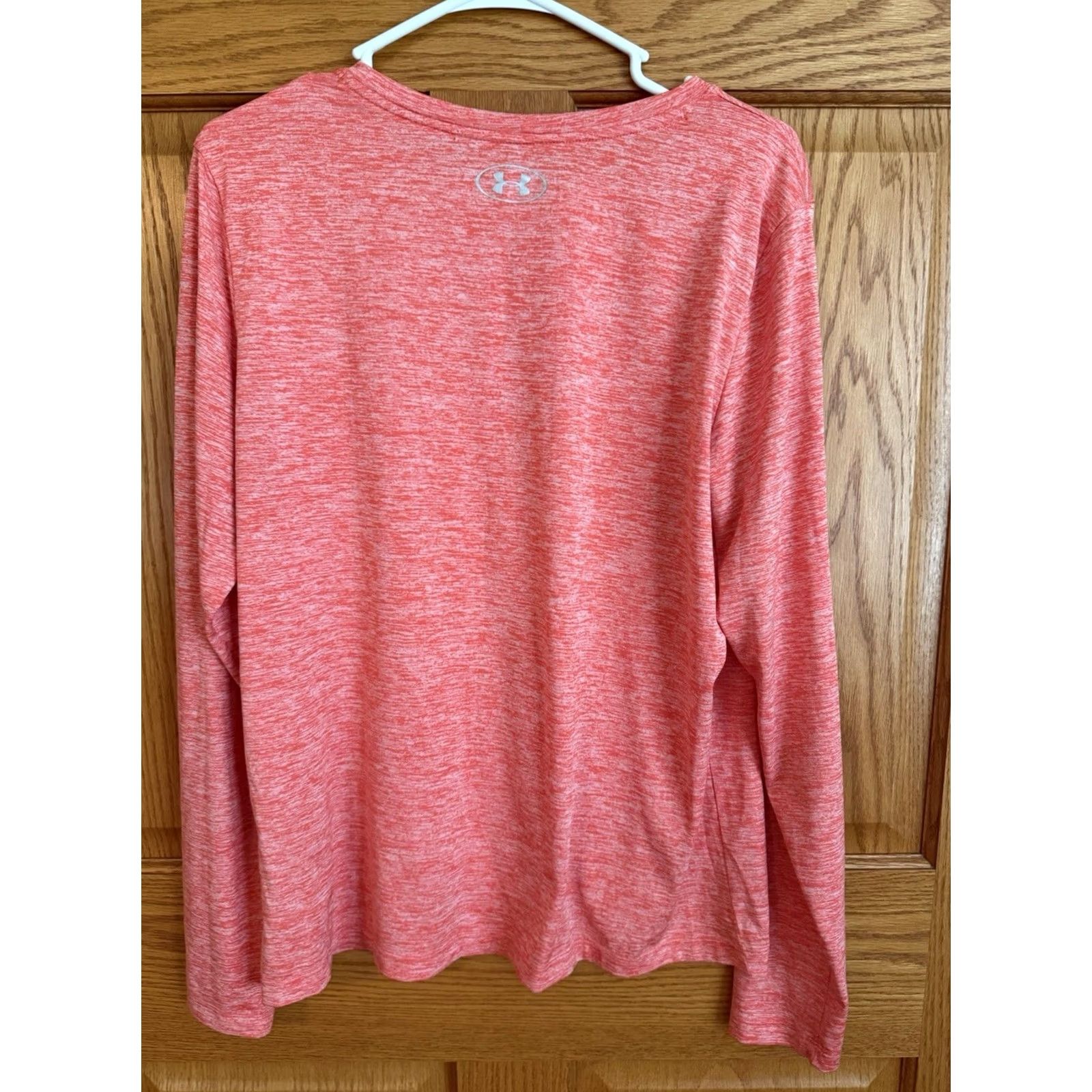 Under Armour Under Armour Women's HeatGear Long Sleeve Lightweight Pink Shirt XL Size XL / US 12-14 / IT 48-50 - 2 Thumbnail