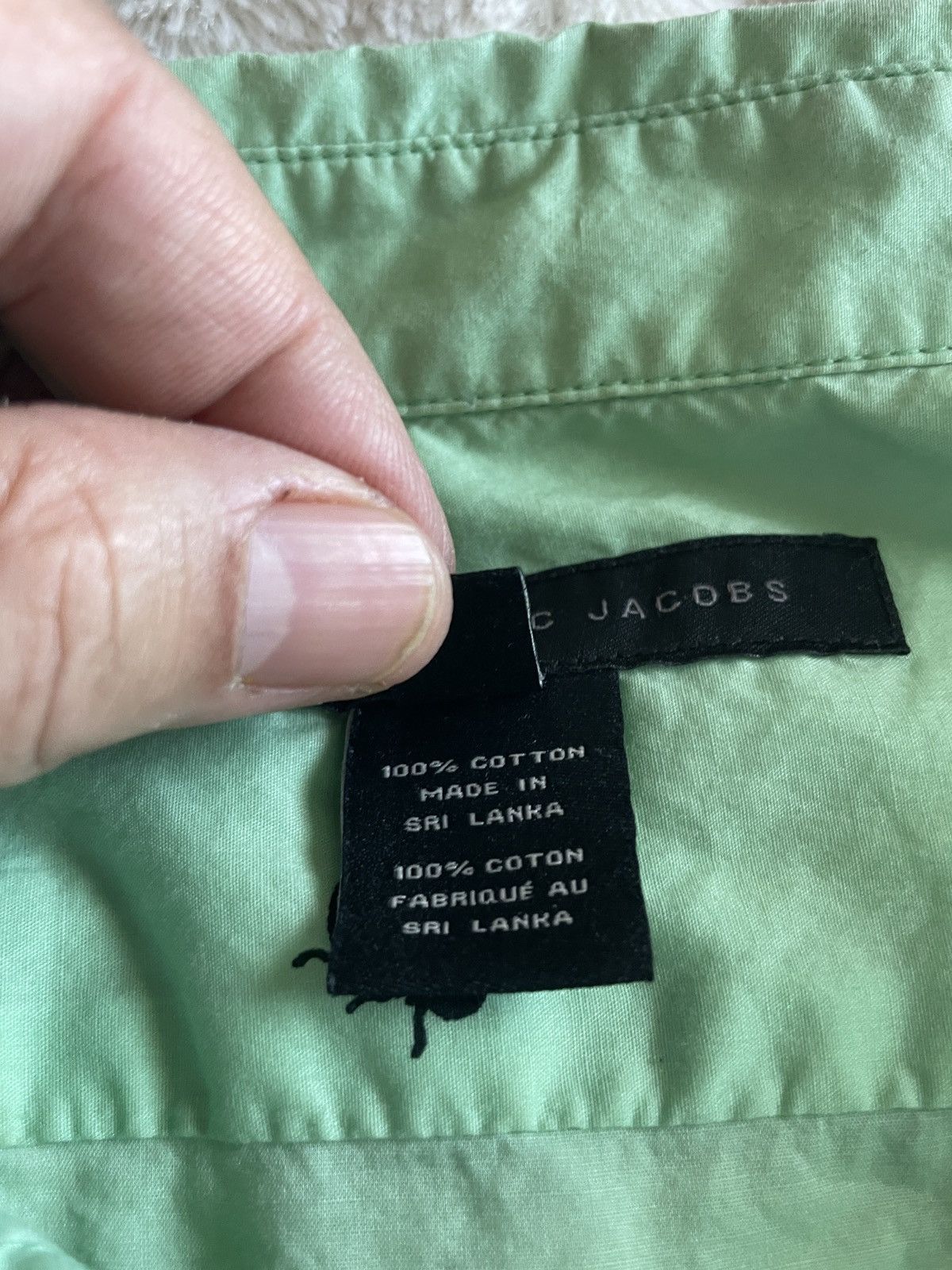 Marc by Marc Jacobs Pistachio Lady Bug SS cotton shirt Size US M / EU 48-50 / 2 - 7 Thumbnail