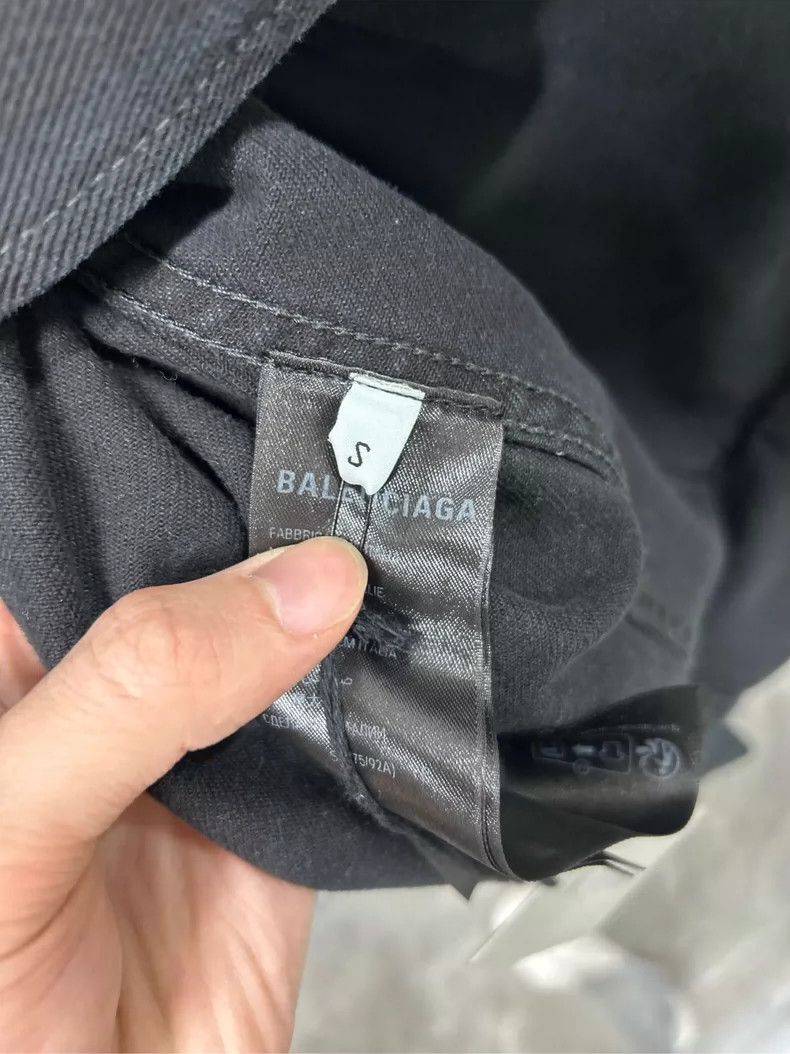 Balenciaga Balenciaga 24ss Washed Four-Pocket Work Jacket, Size S Size US S / EU 44-46 / 1 - 4 Thumbnail