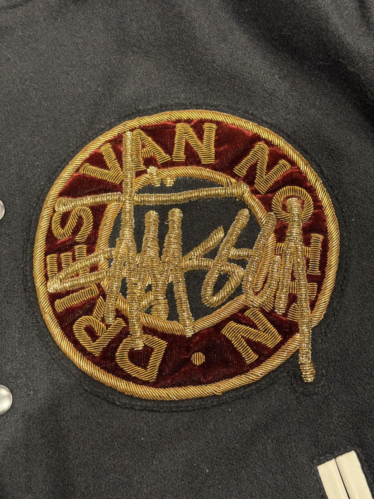 Dries Van Noten × Stussy Stussy & Dries Van Noten Varsity Jacket Size US M / EU 48-50 / 2 - 6 Thumbnail