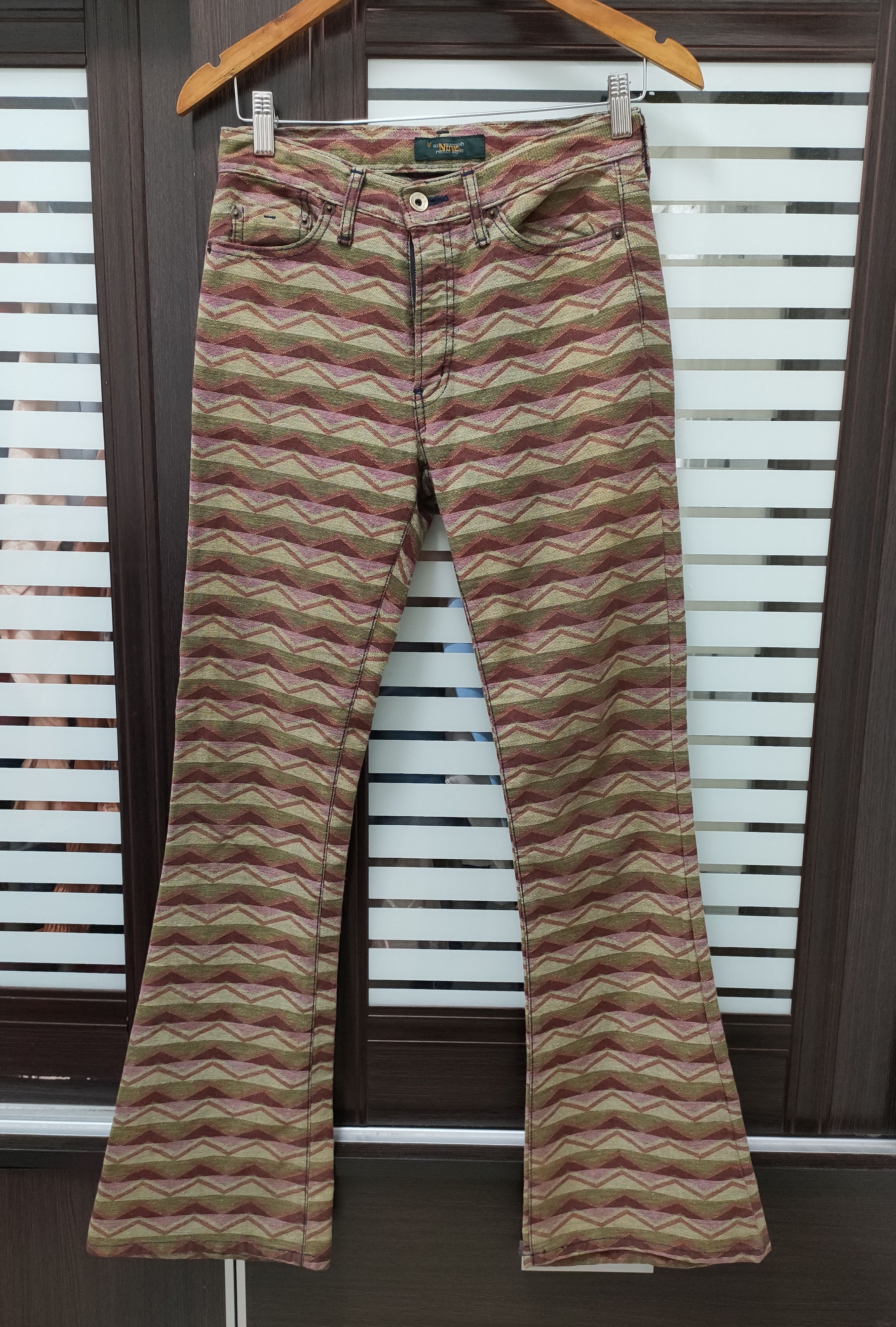 Japanese Brand 🔥 Bootcut 🔥 Nuve Soft Mannish Remix Style Japanese Pants🔥 Size US 28 / EU 44 - 4 Thumbnail