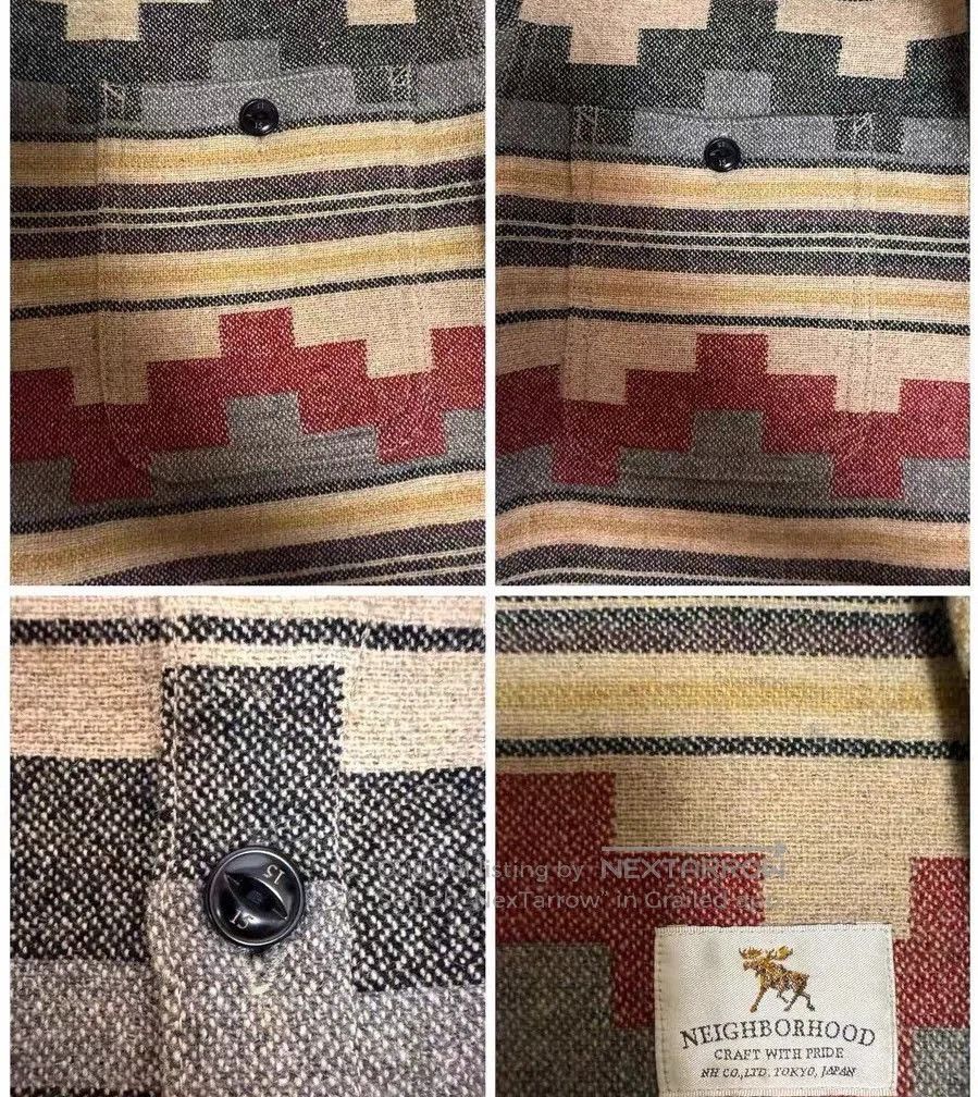 Neighborhood NEIGHBORHOOD Wool Rug Shirt Jacket. Size US M / EU 48-50 / 2 - 6 Thumbnail