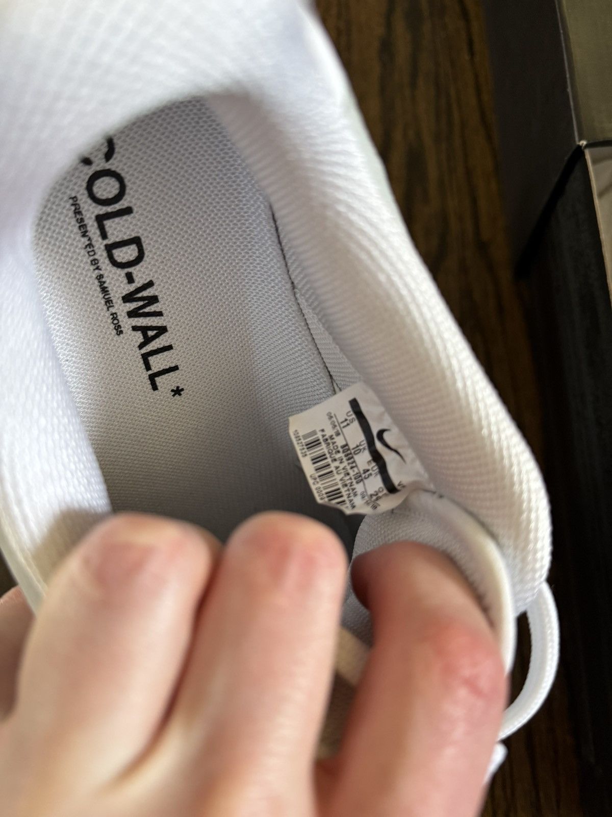 A-COLD-WALL* × Nike Nike A Cold Wall air force 1 Size US 11 / EU 44 - 13 Thumbnail