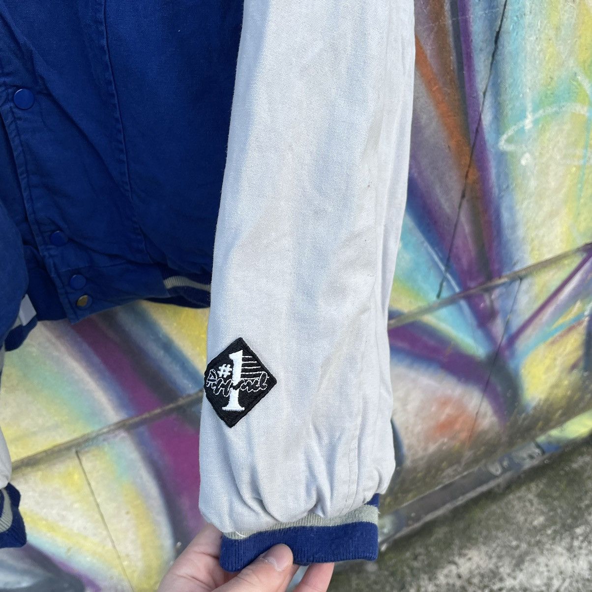 Japanese Brand × Vintage Vintage 90’s Blue Devils University Bomber Size US XL / EU 56 / 4 - 8 Thumbnail