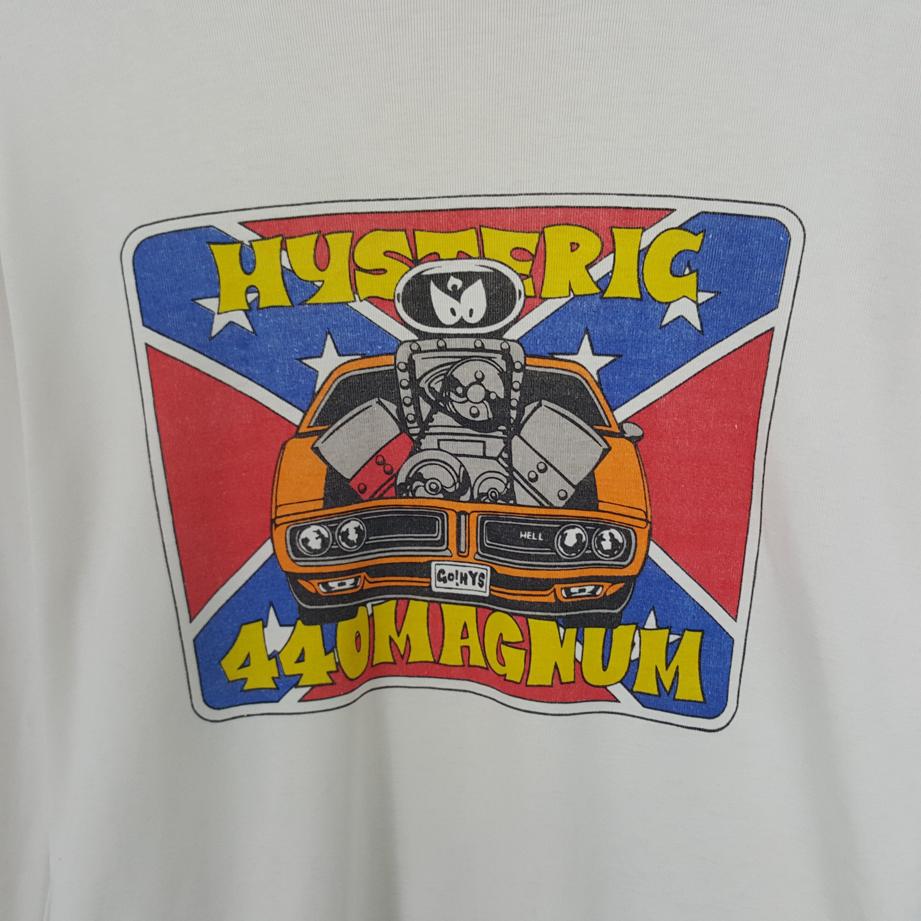 Hysteric Glamour × Vintage Vintage Hysteric Glamour 440 Magnum Tshirt Size US S / EU 44-46 / 1 - 2 Thumbnail