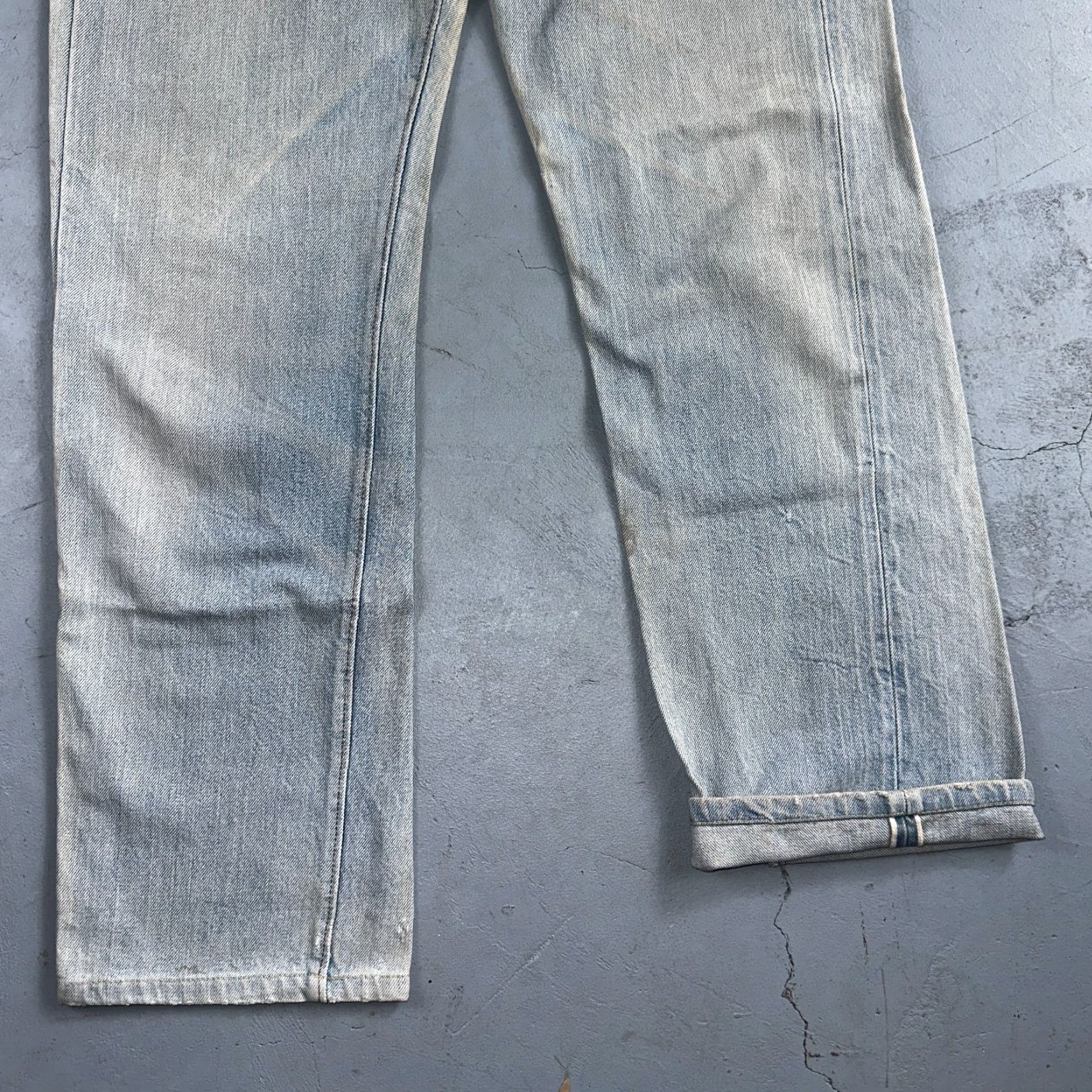 Levi's Levi's 501 XX Jeans Vintage 80s Light Wash USA Denim Classic Straight Men 29x30 Blue Distressed Size US 29 - 3 Thumbnail