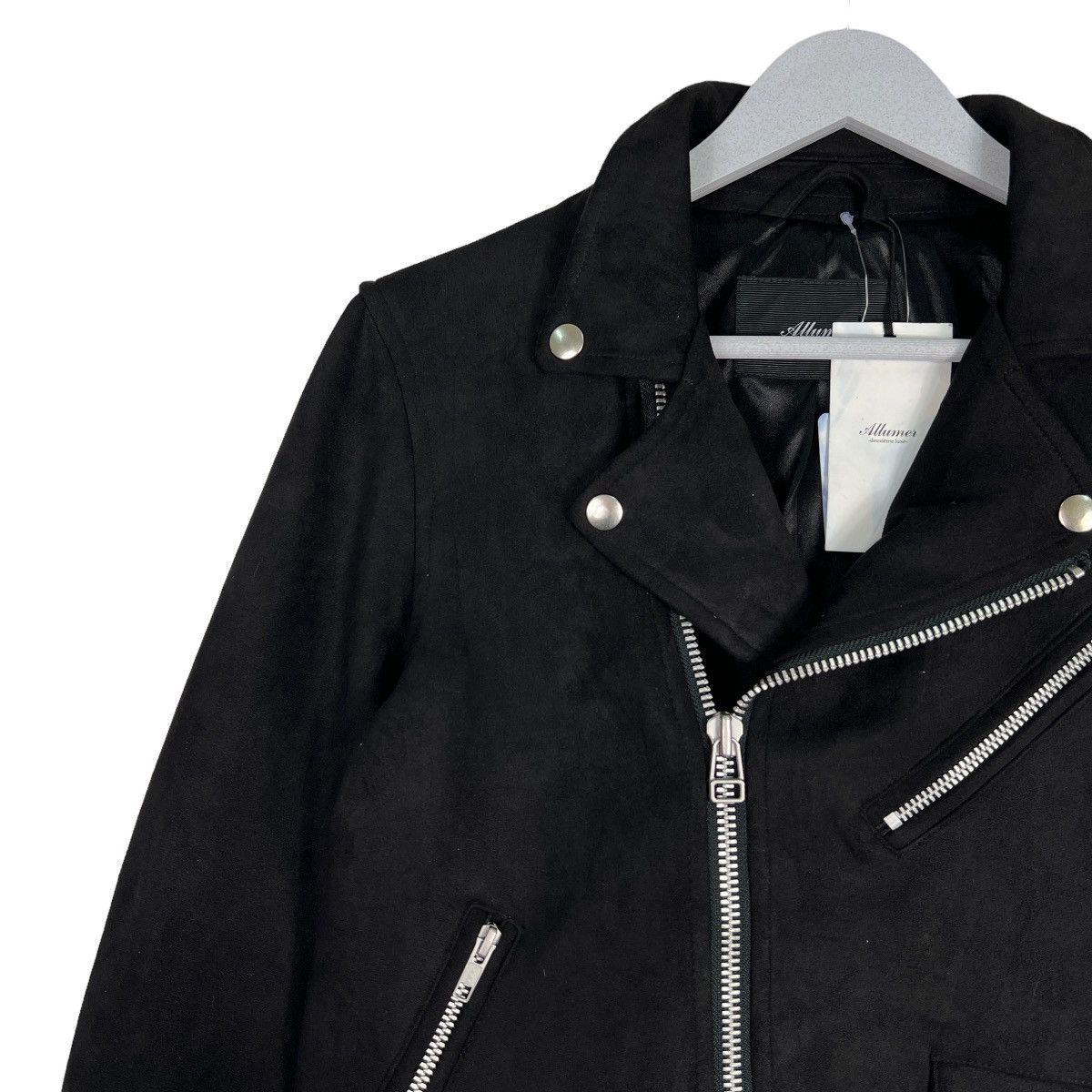Japanese Brand 🔥 ALLUMEN DOUBLE COLAR WOOL JACKET Size US S / EU 44-46 / 1 - 7 Thumbnail