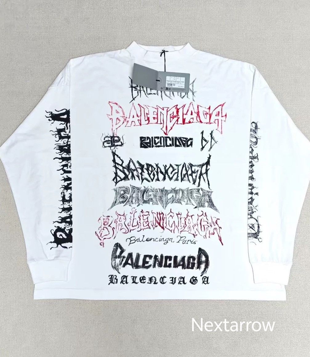 Balenciaga Balenciaga24SS DIY mental Year of the Dragon o2412-Nextarrow Size US M / EU 48-50 / 2 - 1 Thumbnail
