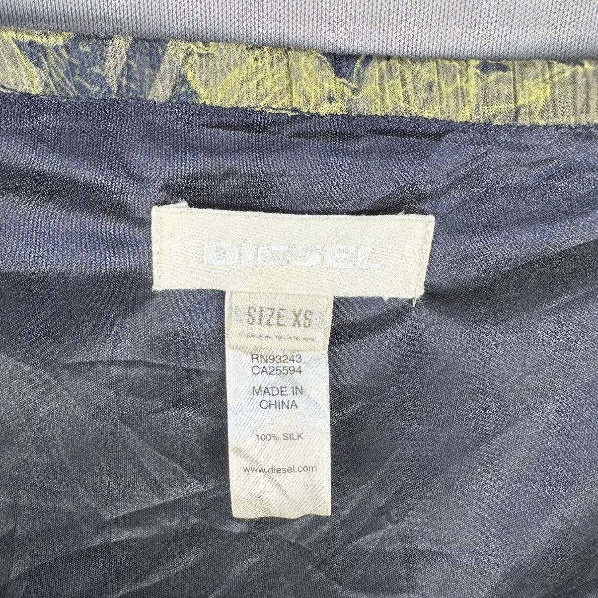 Diesel Diesel Sheer Silk Asymmetrical Cape/Skirt Size ONE SIZE - 12 Thumbnail