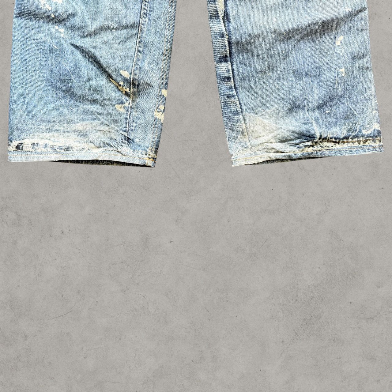Acne Studios Acne Studios 1981M Trompe Loeil Chain Denim Jeans Sz 46 Size US 31 - 12 Thumbnail