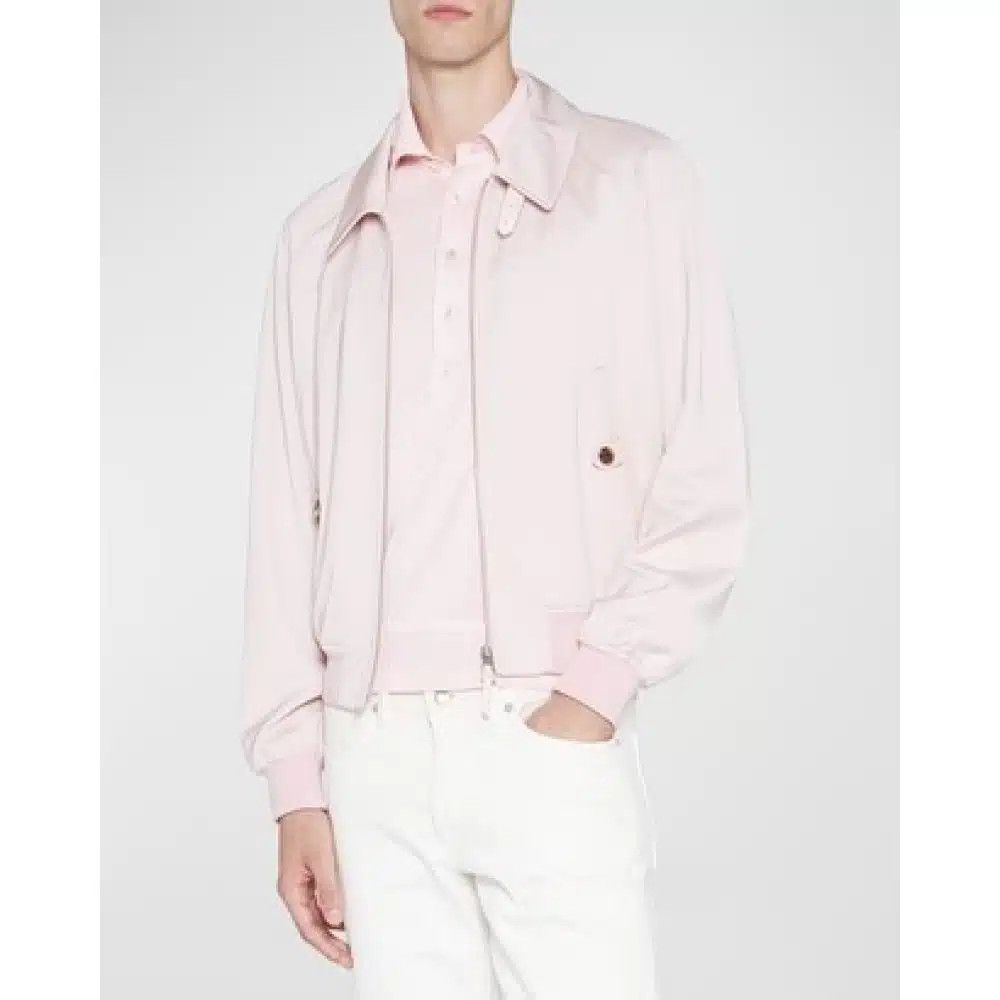 Tom Ford o1loc1c0325 OBS005 Blouson Jacket in Pink Size US XXL / EU 58 / 5 - 3 Thumbnail