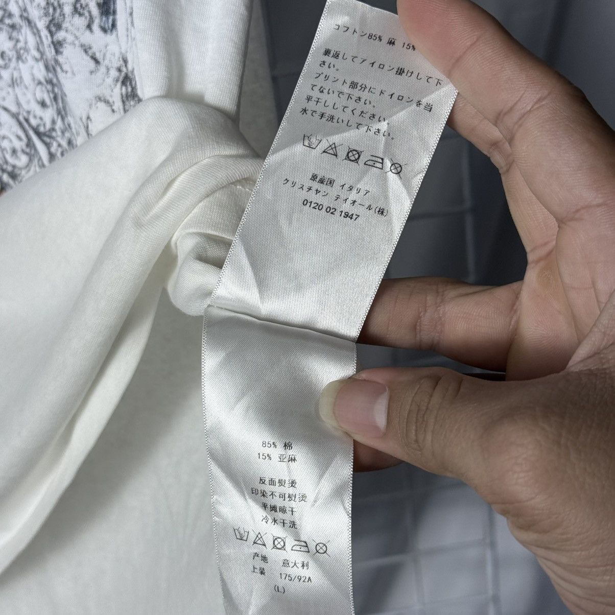 Band Tees Christian Dior Size L / US 10 / IT 46 - 7 Thumbnail