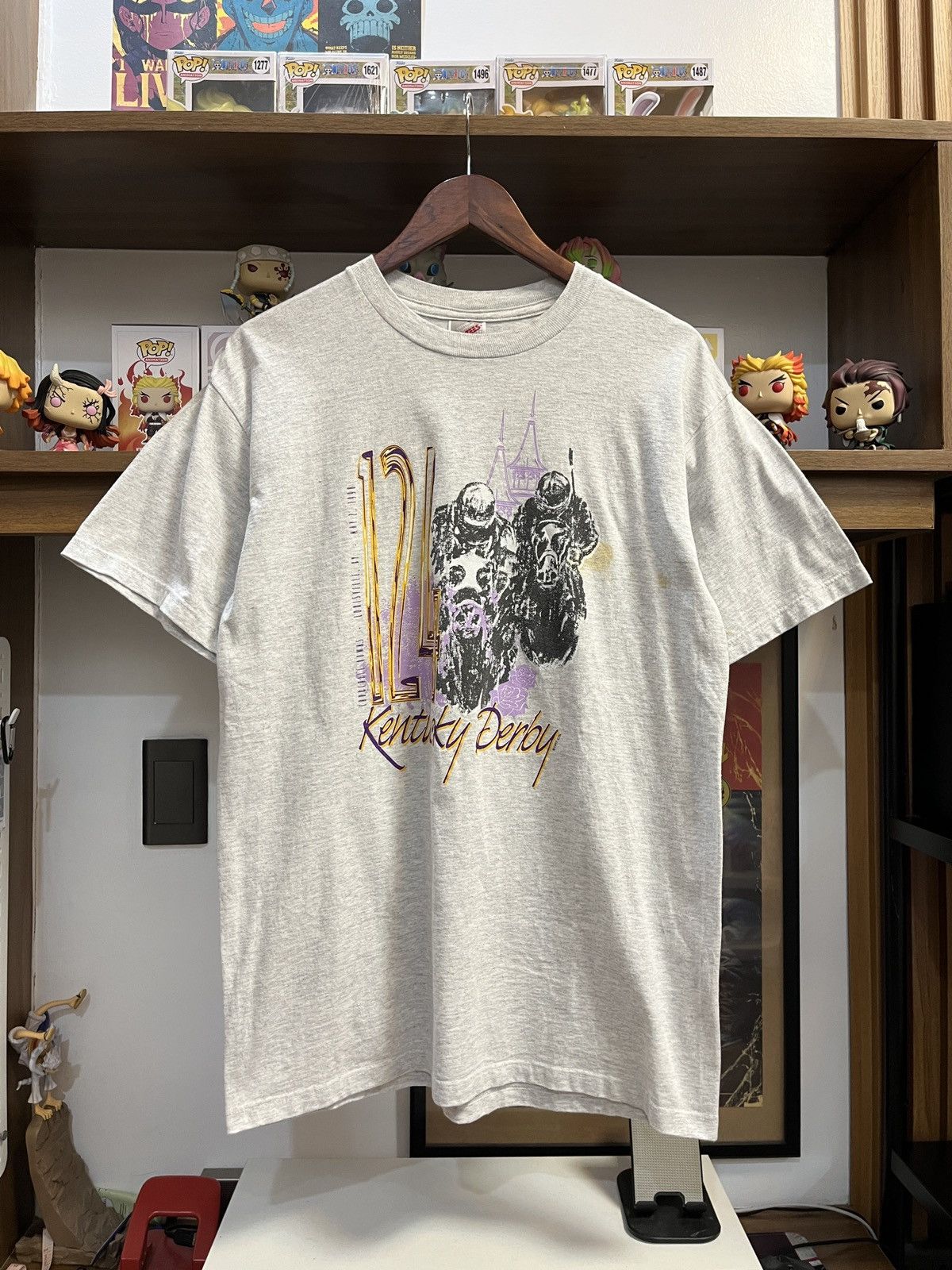 Vintage Vtg 1997 Kentucky Derby Tee Size US M / EU 48-50 / 2 - 1 Thumbnail