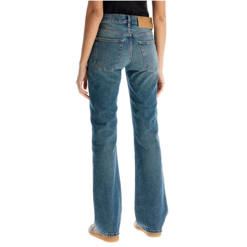 Maison Margiela MM6 Maison Margiela Blue Mid-Rise Straight Jeans Size 25 Size 33" - 2 Thumbnail