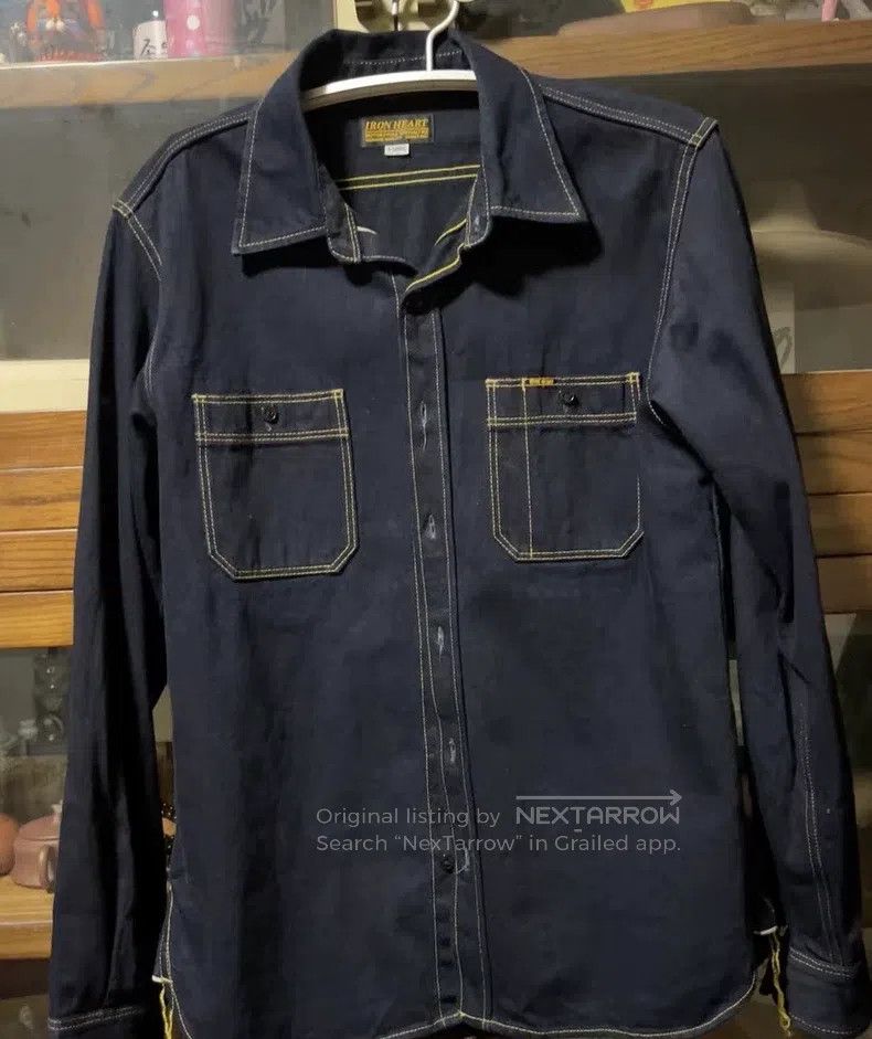 Iron Heart Iron Heart American vintage denim blue-dyed American click Size US XL / EU 56 / 4 - 1 Thumbnail