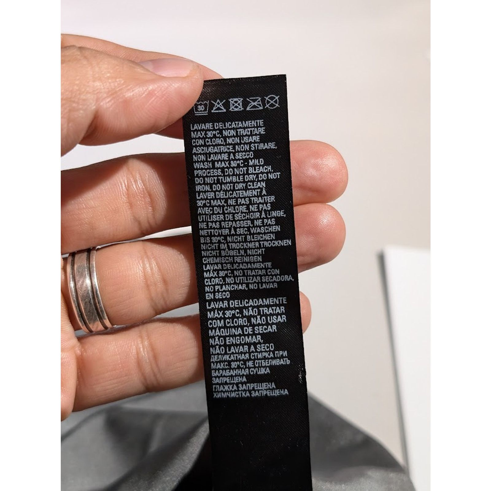 Balenciaga o1rshd1 Swim T-Shirt in Dark Grey Size US XS / EU 42 / 0 - 15 Thumbnail
