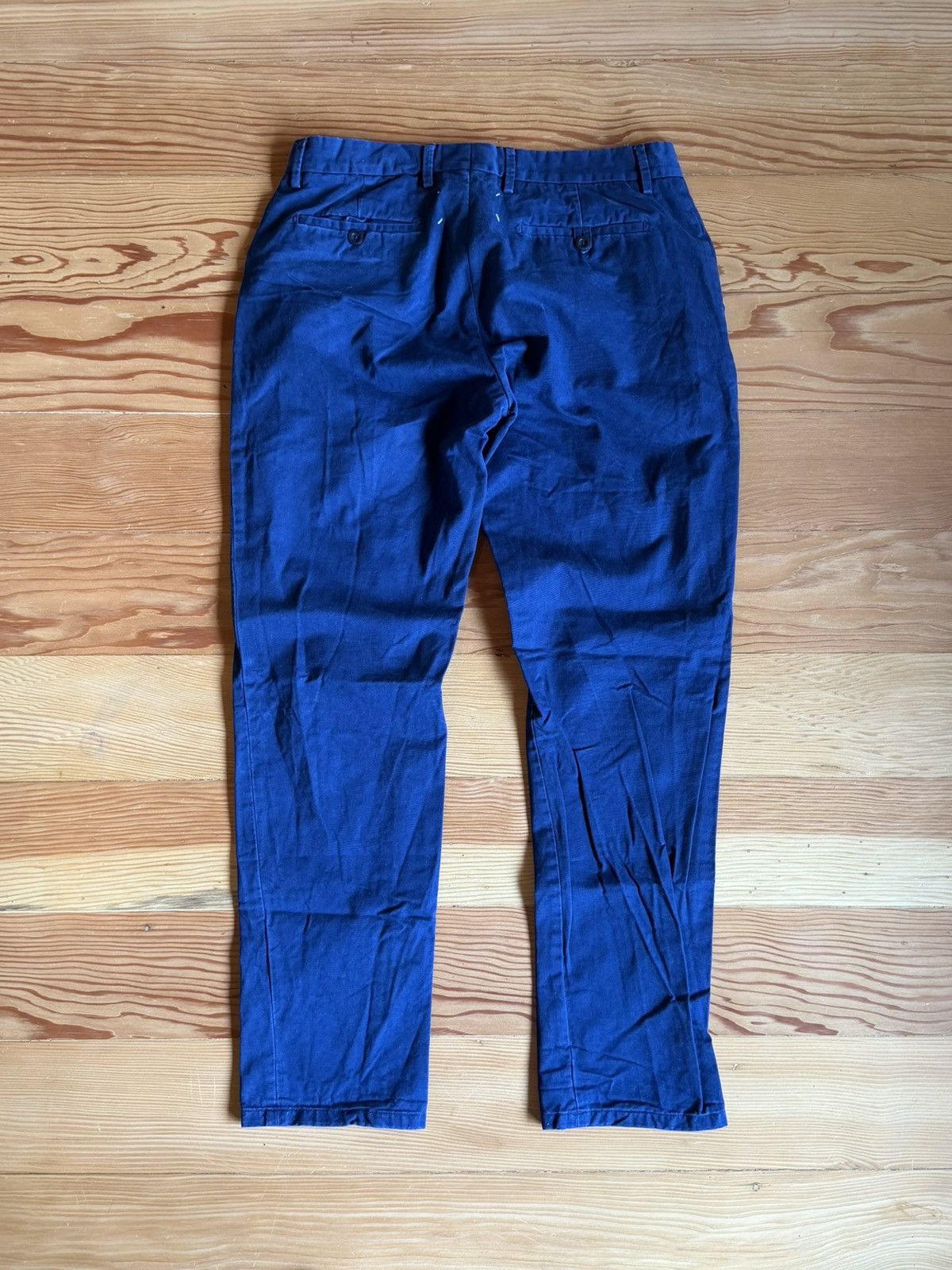 Maison Margiela Maison Margiela blue slacks Size US 32 / EU 48 - 2 Thumbnail