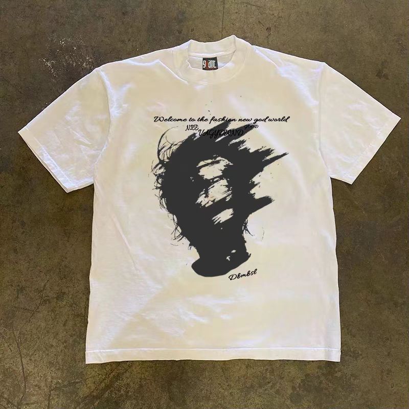Vintage Street Hip Hop Art Print Casual XL Short Sleeve T-Shirt Size US S / EU 44-46 / 1 - 1 Thumbnail