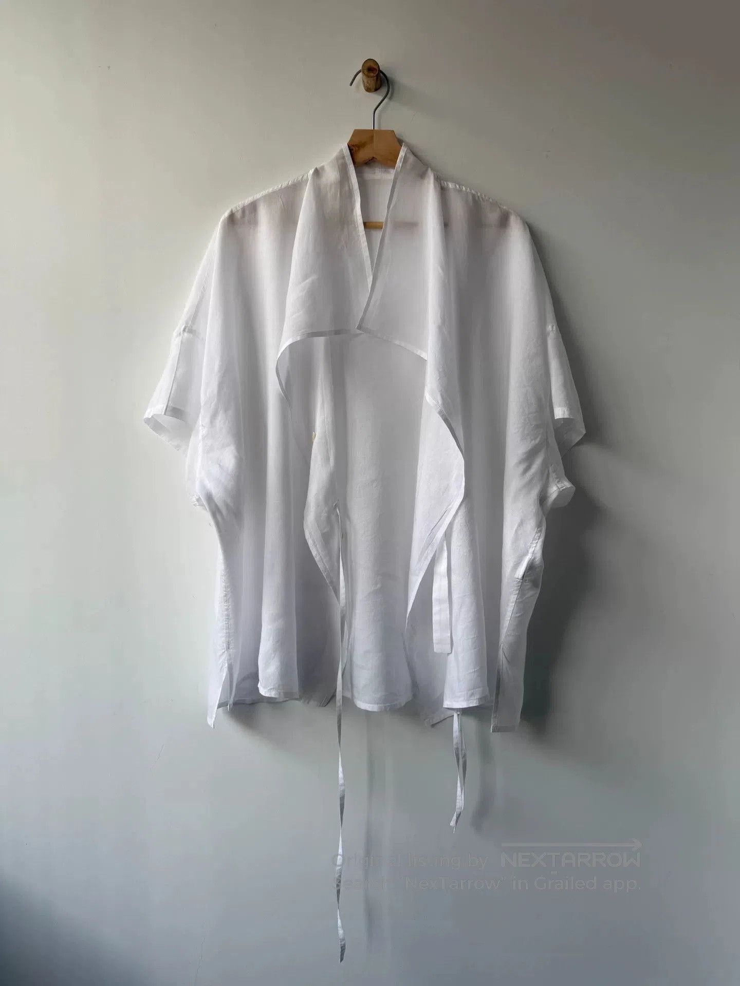 Y's yohji yamamoto y's zen aesthetic oversized top. Size XXS / US 00 / IT 34 - 5 Thumbnail