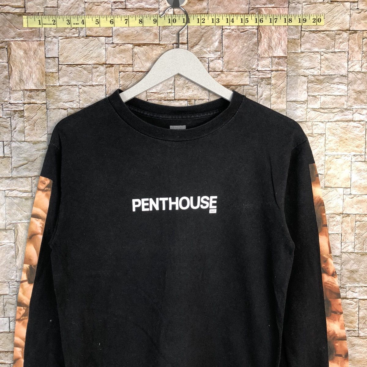 Huf HUF Penthoyse sexy ladies Black Sweatshirt #A245 Size US S / EU 44-46 / 1 - 2 Thumbnail