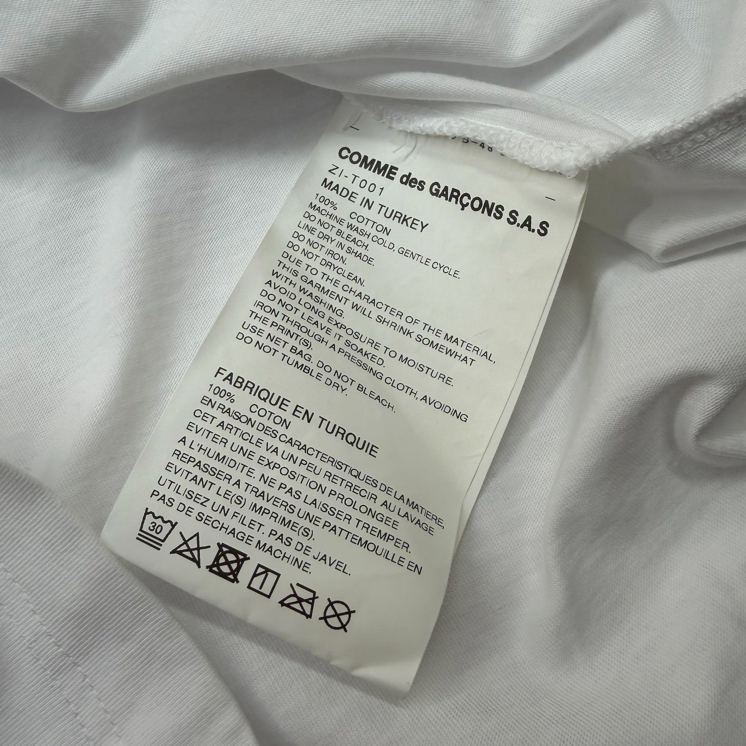 Chrome Hearts Chrome Hearts x Comme Des Garçons DSM Tee XXL Size US XXL / EU 58 / 5 - 6 Thumbnail