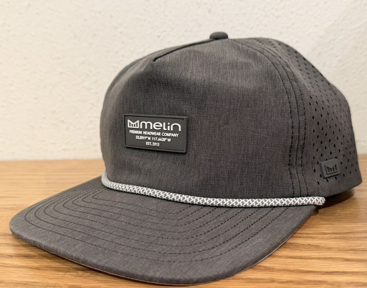 melin Melin Coronado Hydro Gray Snapback Rope Hat XL Adjustable Size ONE SIZE - 1 Thumbnail