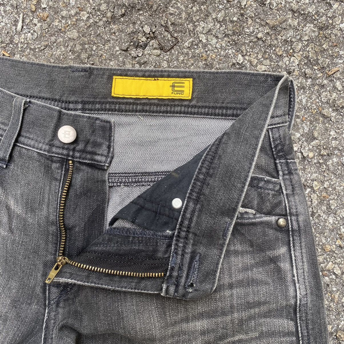 Japanese Brand Edwin E Function Engineered Denim Curved Leg Faded Jeans Size US 29 - 5 Thumbnail