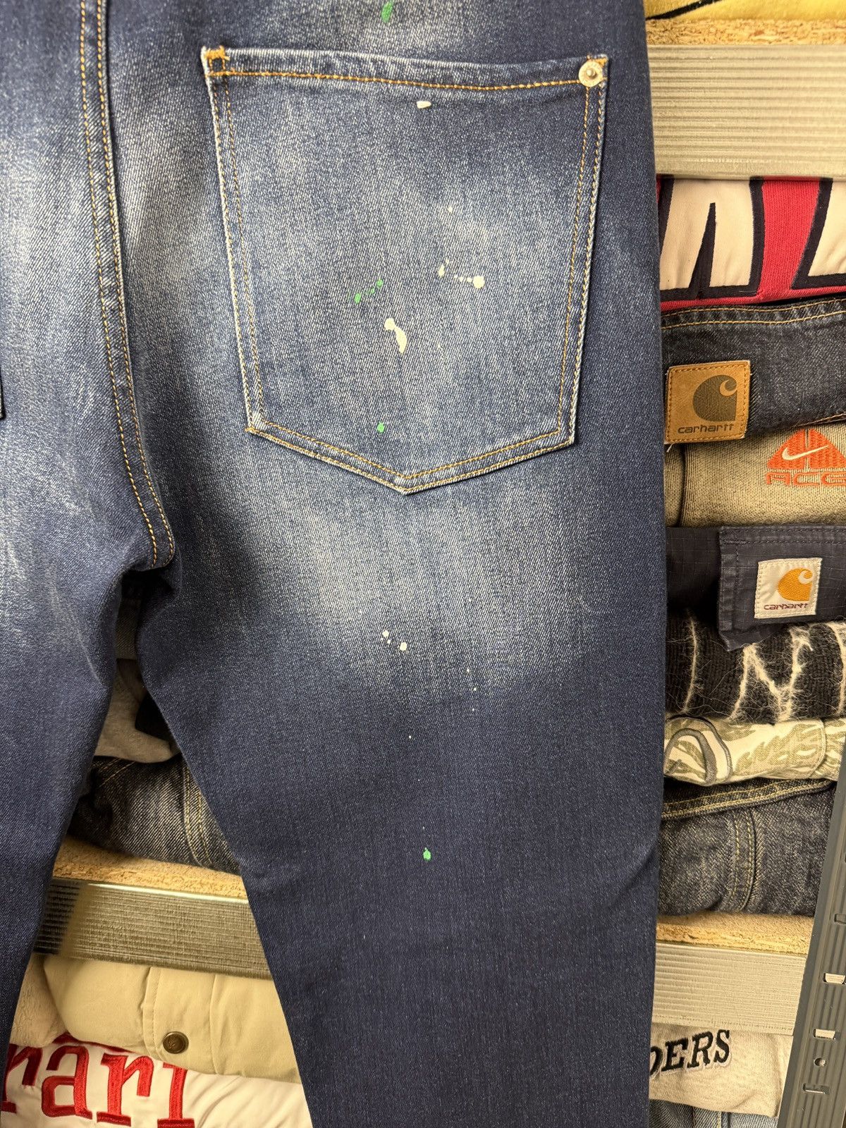 Dsquared2 Dsquared2 🇮🇹 Jeans Made In Italy Avant Garde Size US 34 / EU 50 - 11 Thumbnail