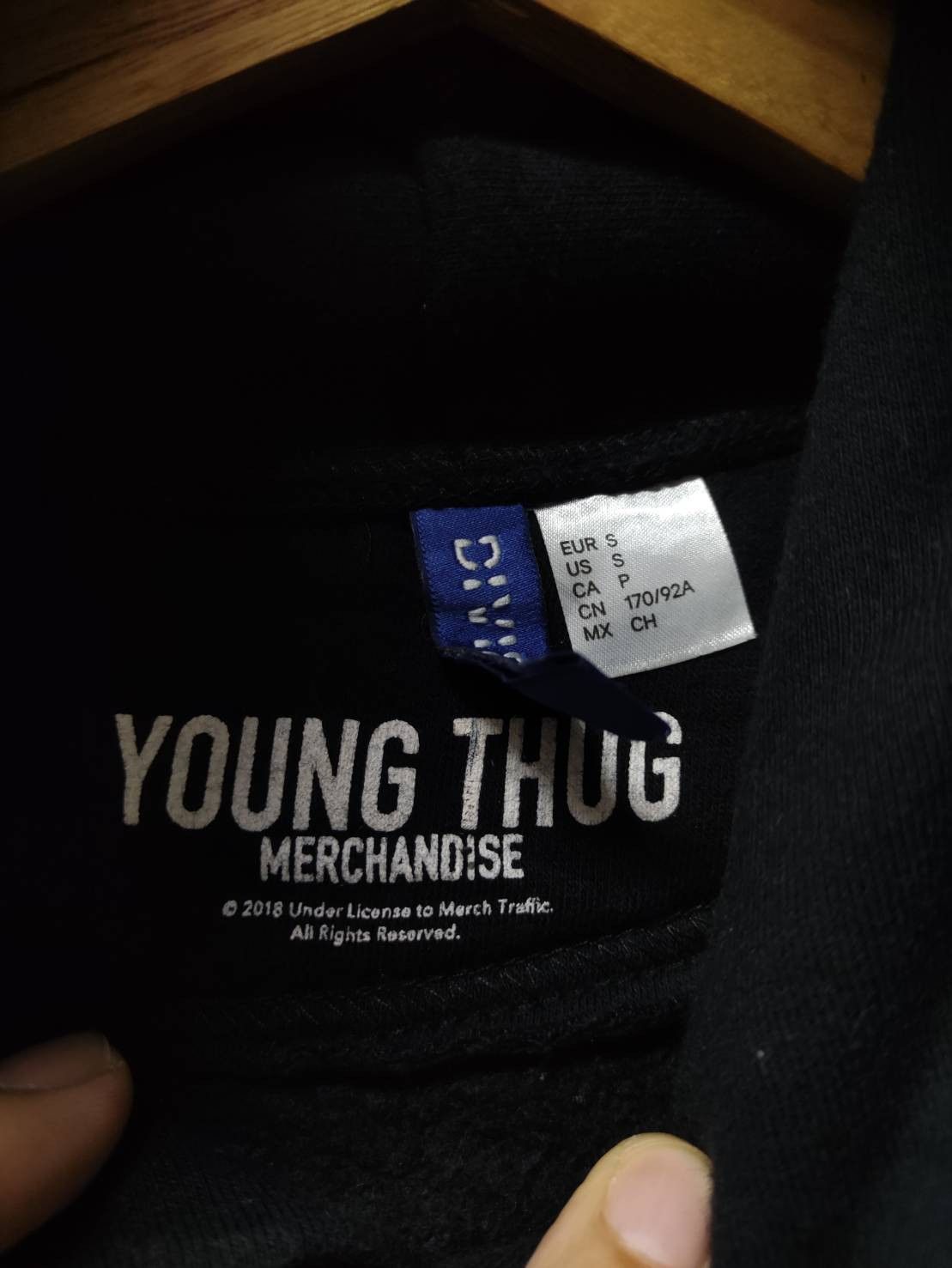 H&M H&M x Young Thug " Thugger UK Tour " Hoodies Size US S / EU 44-46 / 1 - 6 Thumbnail