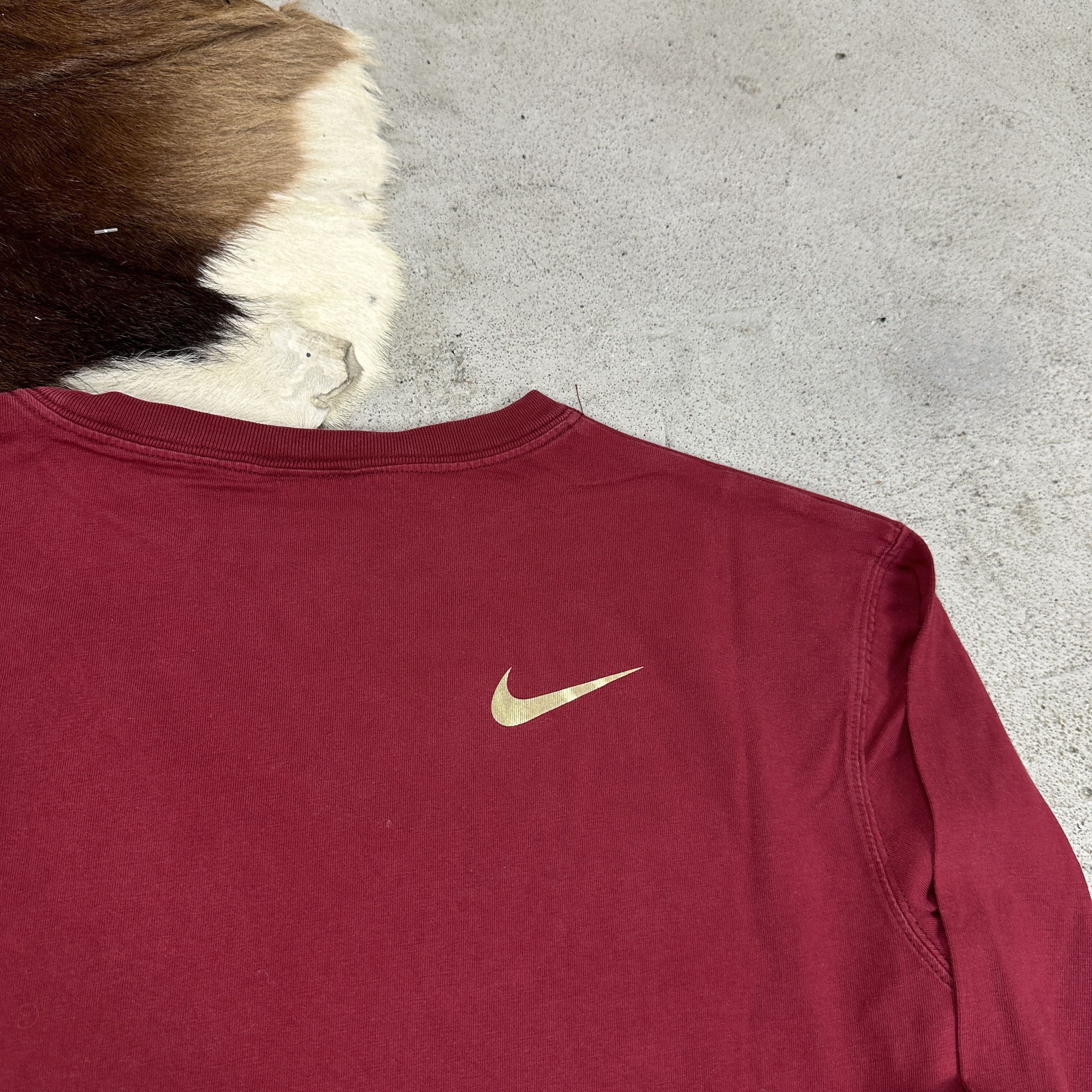 Nike × Vintage Vintage Sportswear Streetwear Nike 00s Longsleeve Size US S / EU 44-46 / 1 - 5 Thumbnail